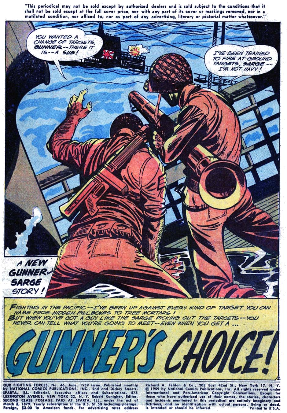 Read online Our Fighting Forces comic -  Issue #46 - 3