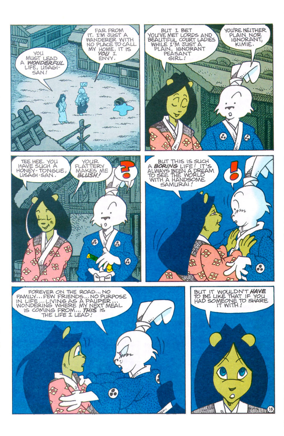 Usagi Yojimbo (1993) Issue #4 #4 - English 17