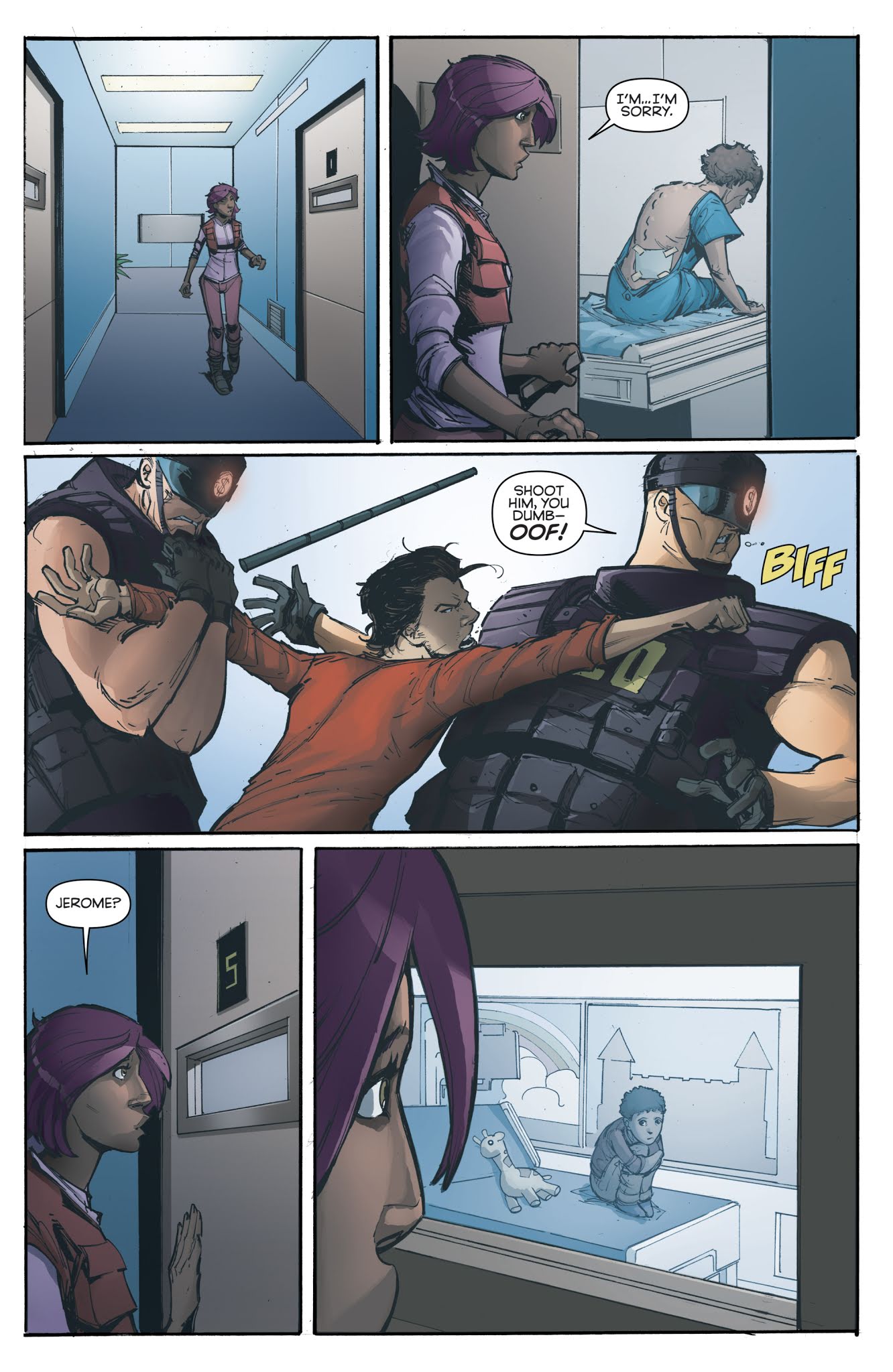Read online Judge Dredd: Under Siege comic -  Issue #2 - 17