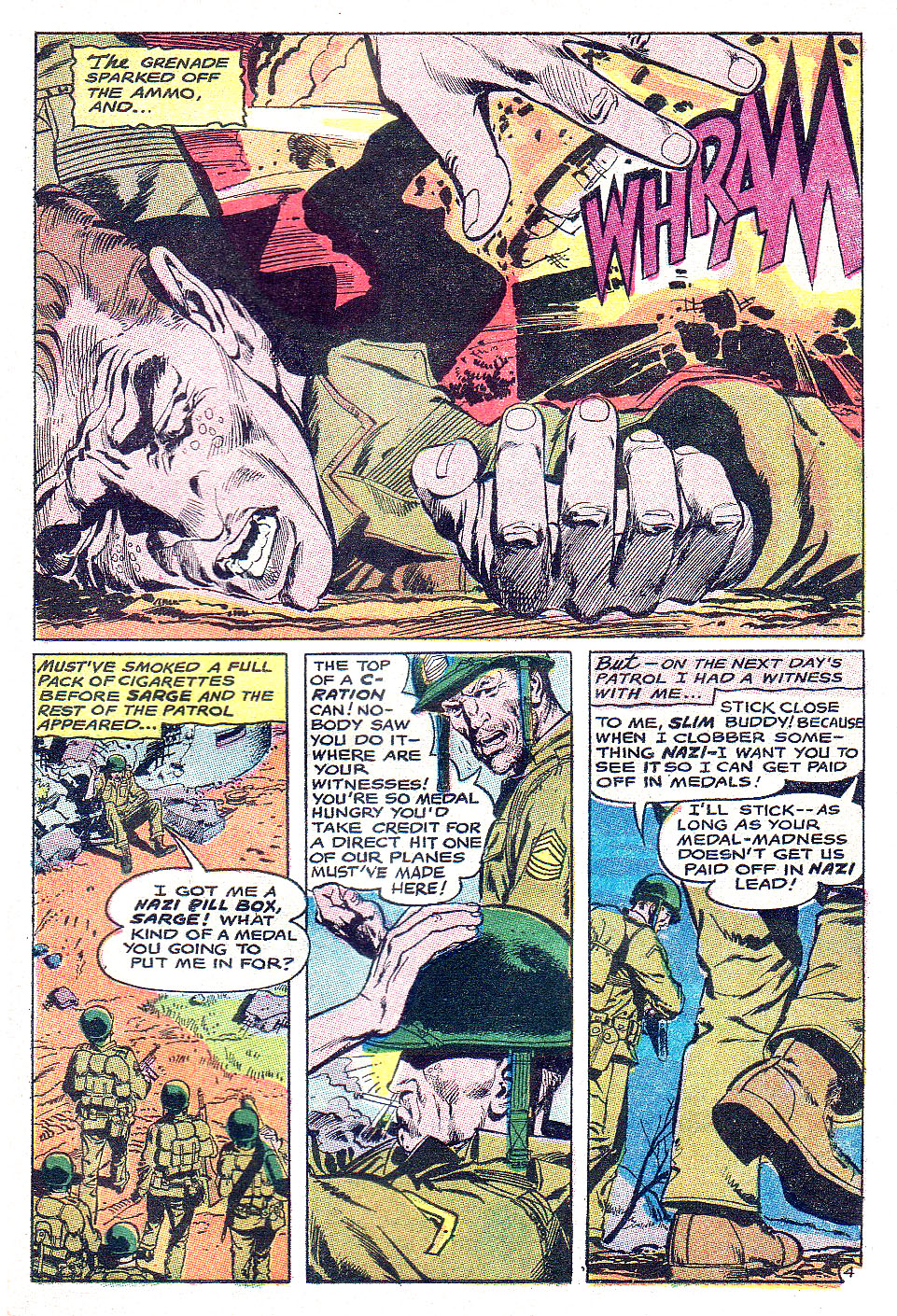 Read online Our Army at War (1952) comic -  Issue #186 - 27