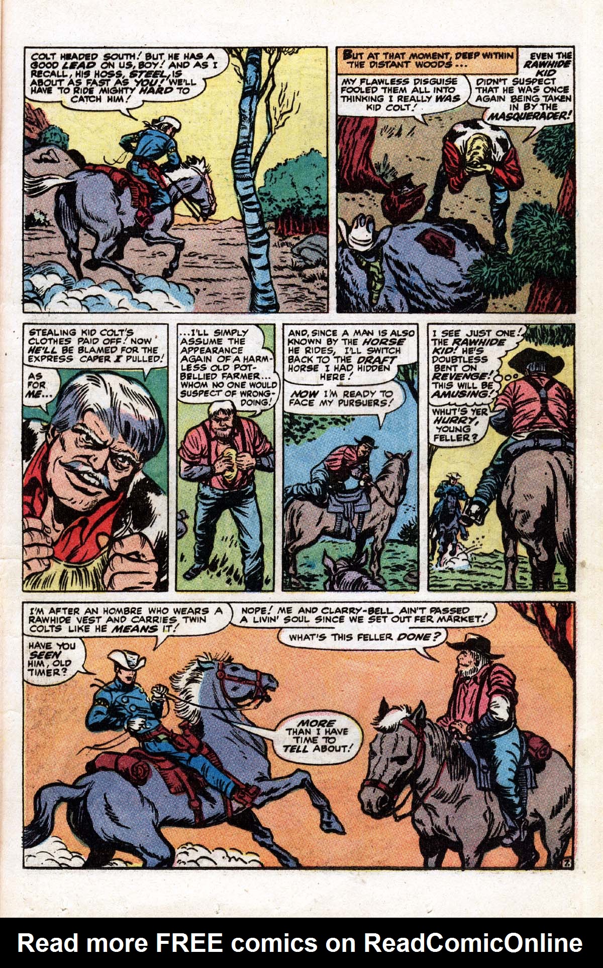 Read online The Mighty Marvel Western comic -  Issue #7 - 8