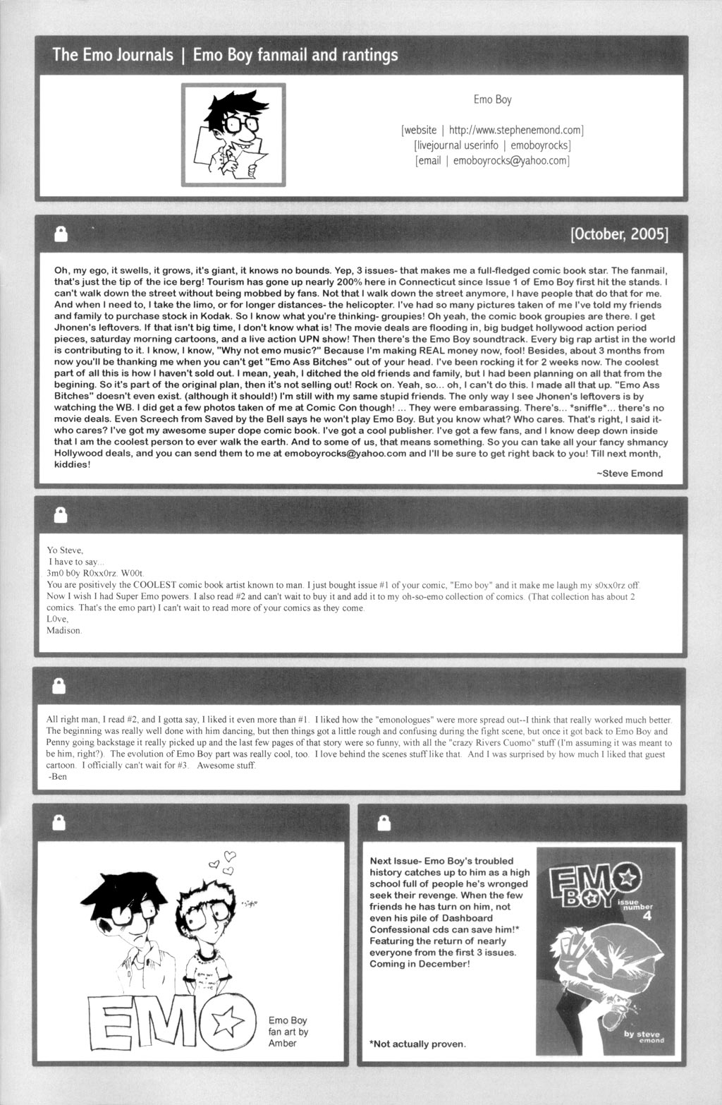 Read online Emo Boy comic -  Issue #3 - 27
