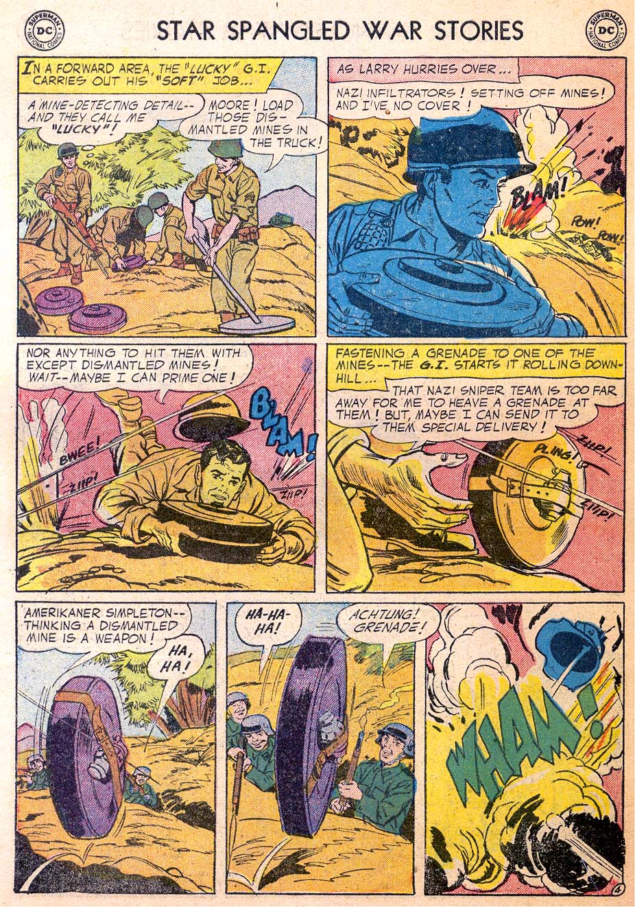 Read online Star Spangled War Stories (1952) comic -  Issue #44 - 30