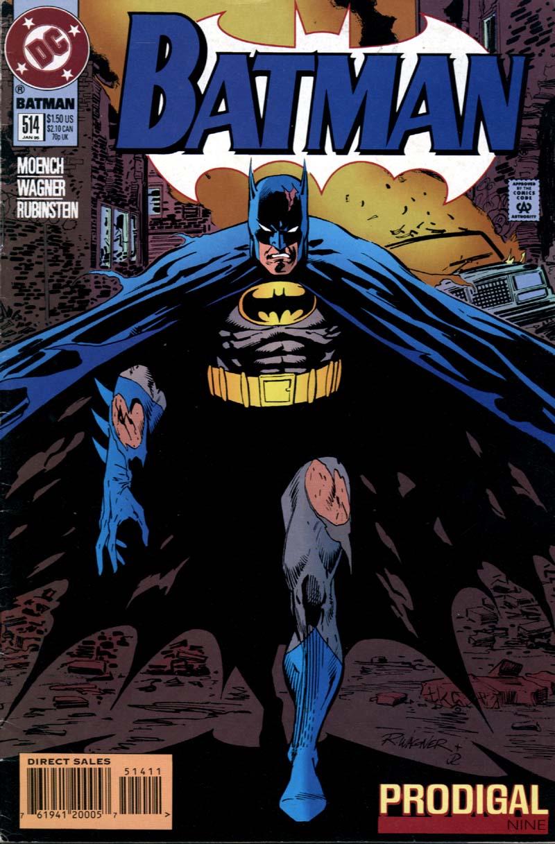 <{ $series->title }} issue Batman: Knightfall Prodigal - Issue #9 - Page 1