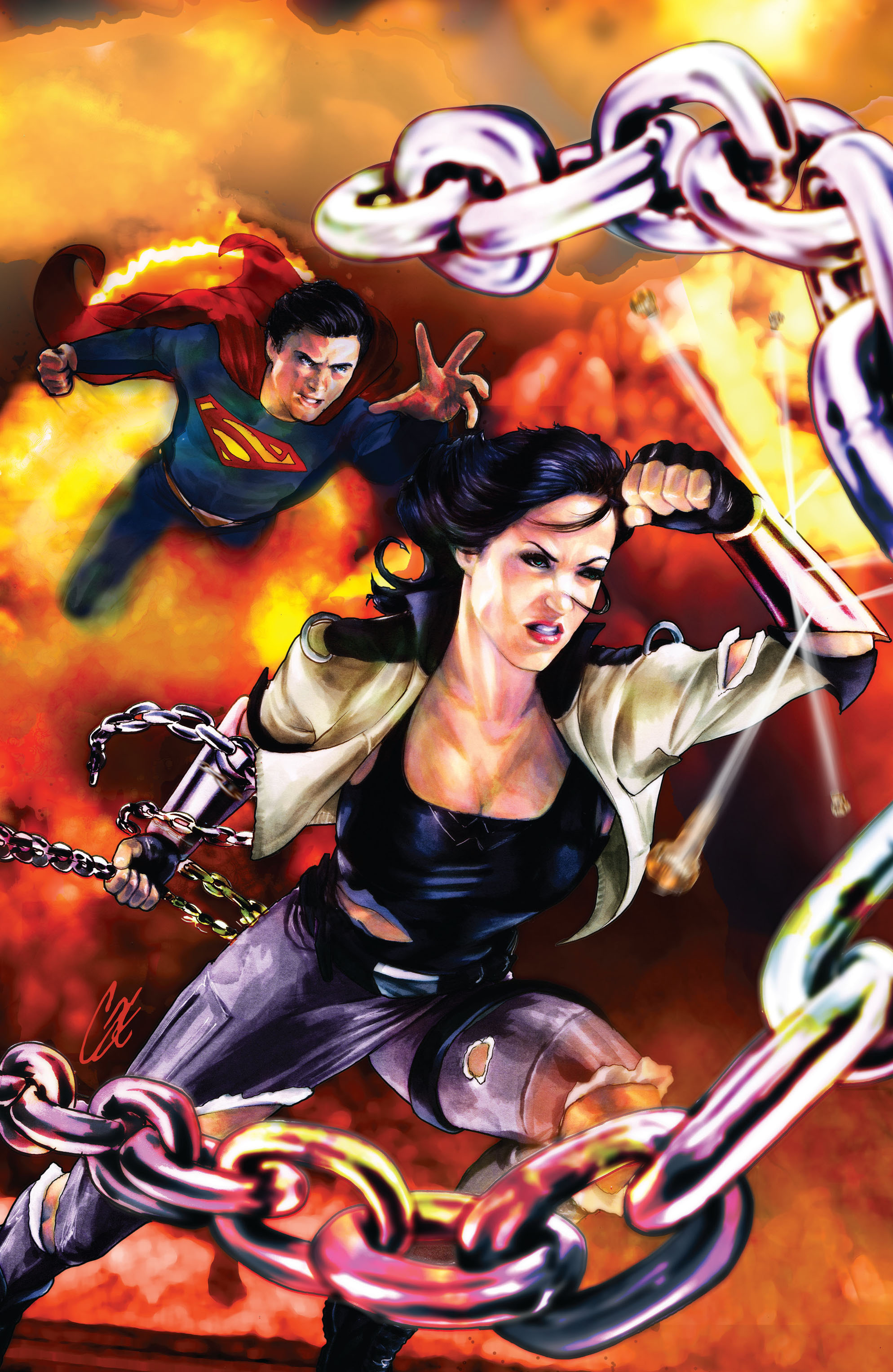 Read online Smallville Season 11 [II] comic -  Issue # TPB 5 - 37