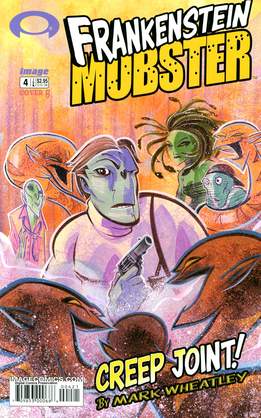 Read online Frankenstein Mobster comic -  Issue #4 - 1