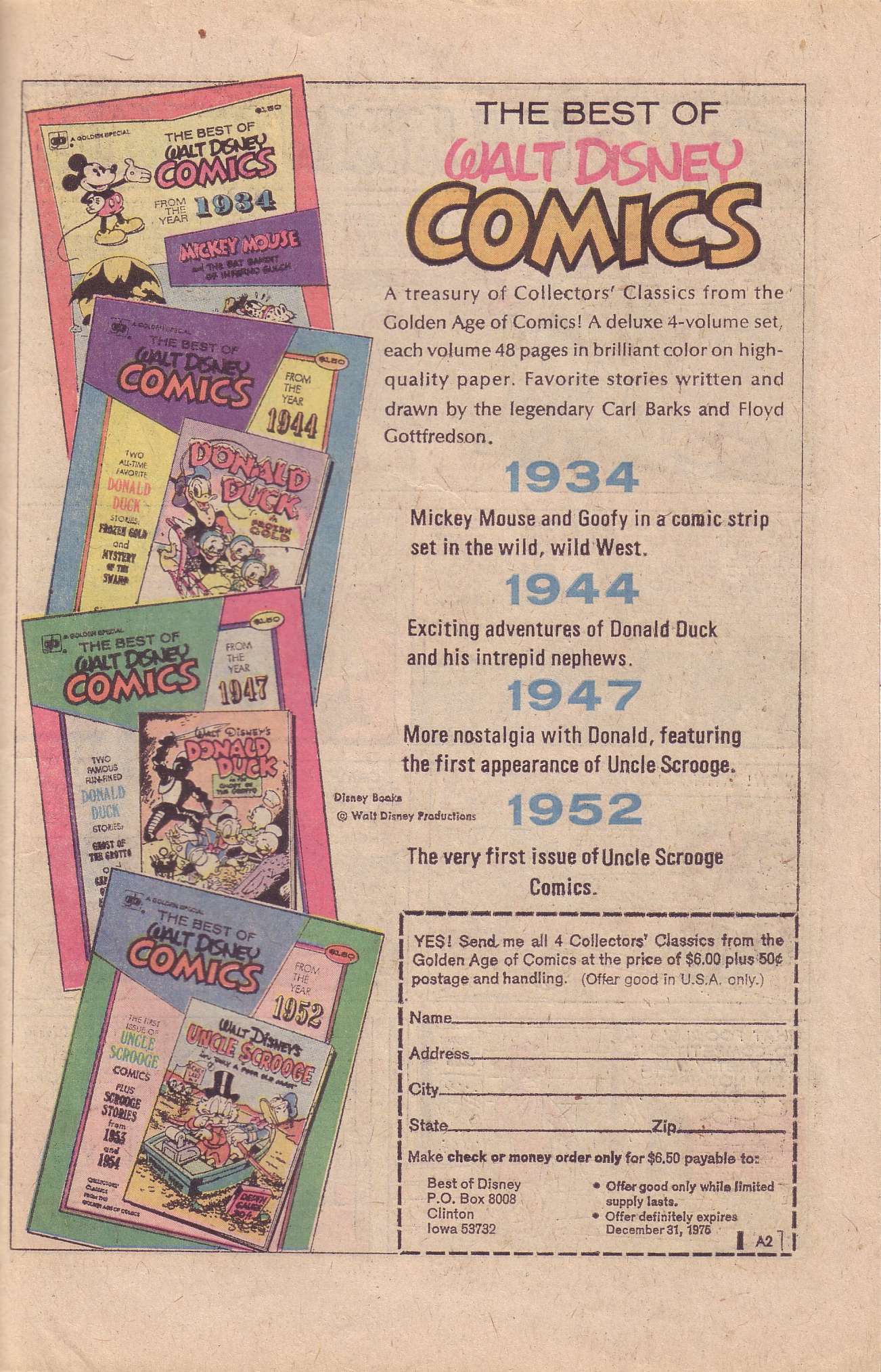 Read online Walt Disney's Comics and Stories comic -  Issue #421 - 31