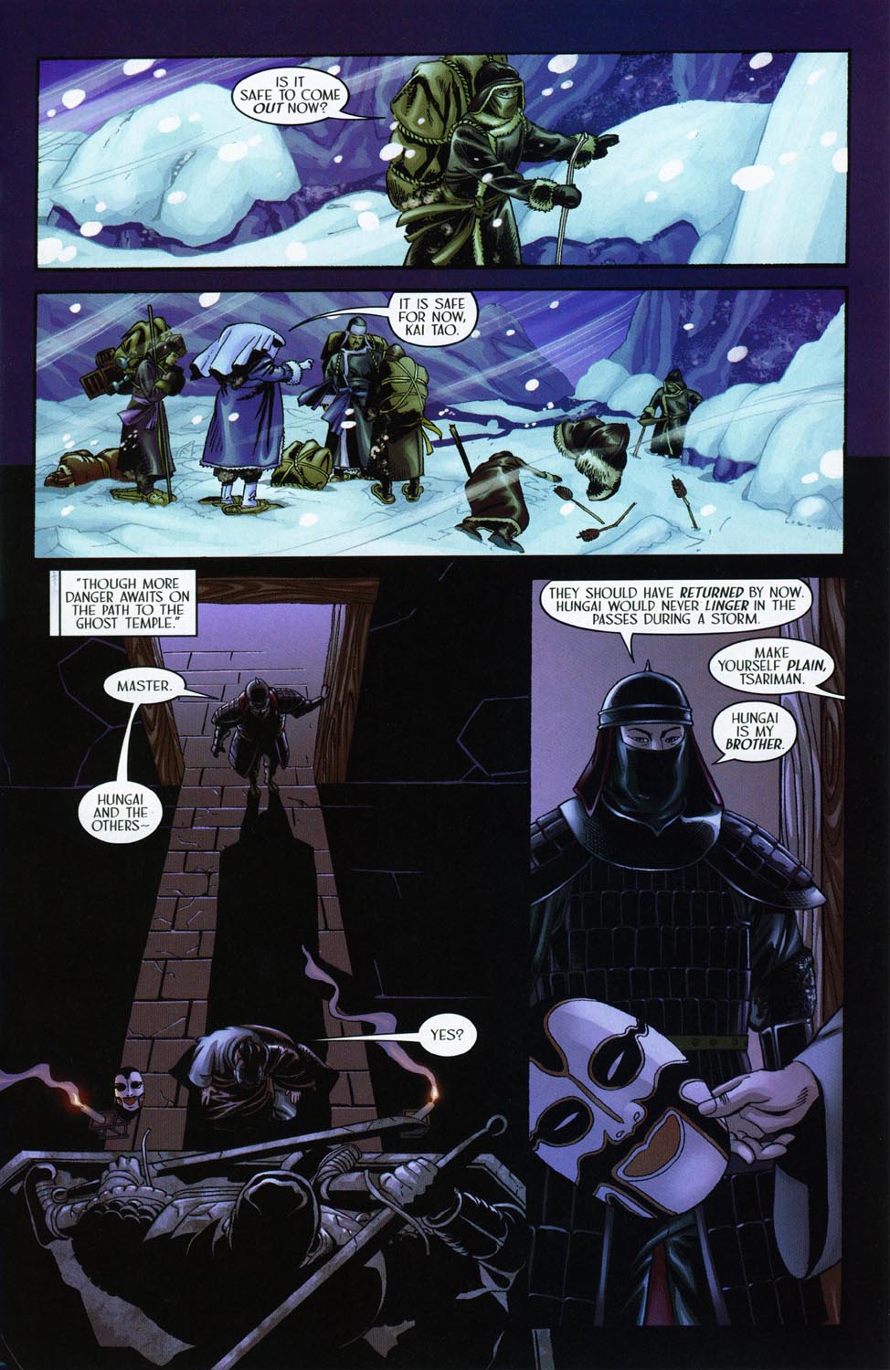 Read online Silken Ghost comic -  Issue #4 - 8