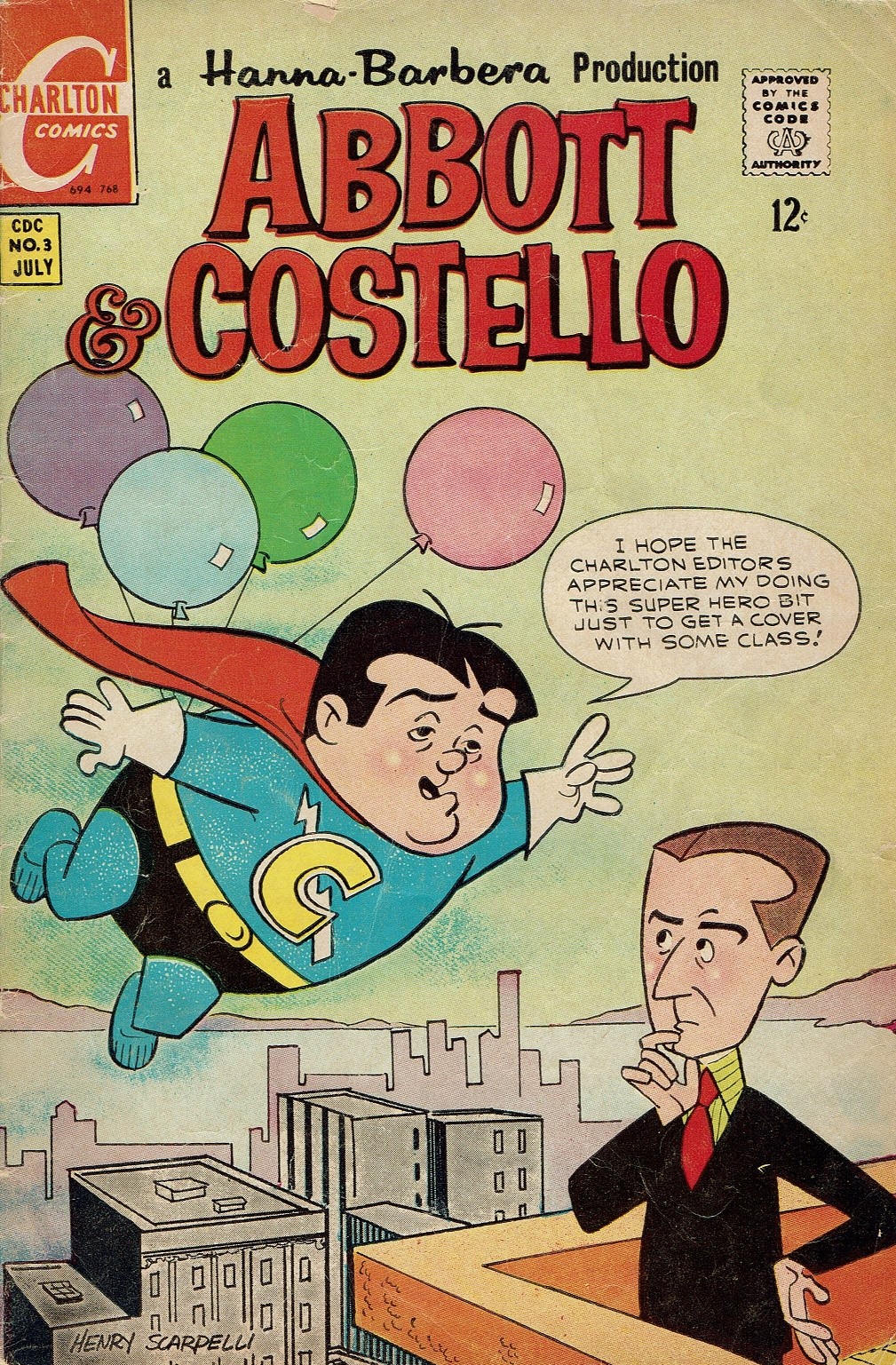 Read online Abbott & Costello comic -  Issue #3 - 1