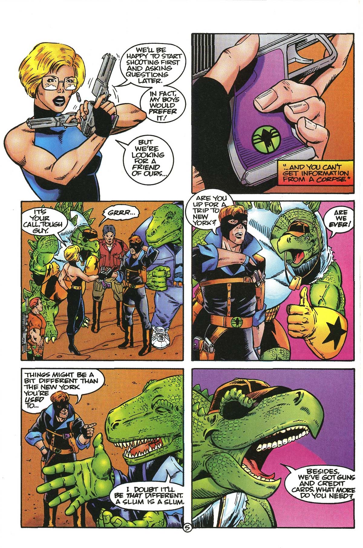Read online Dinosaurs For Hire comic -  Issue #9 - 6