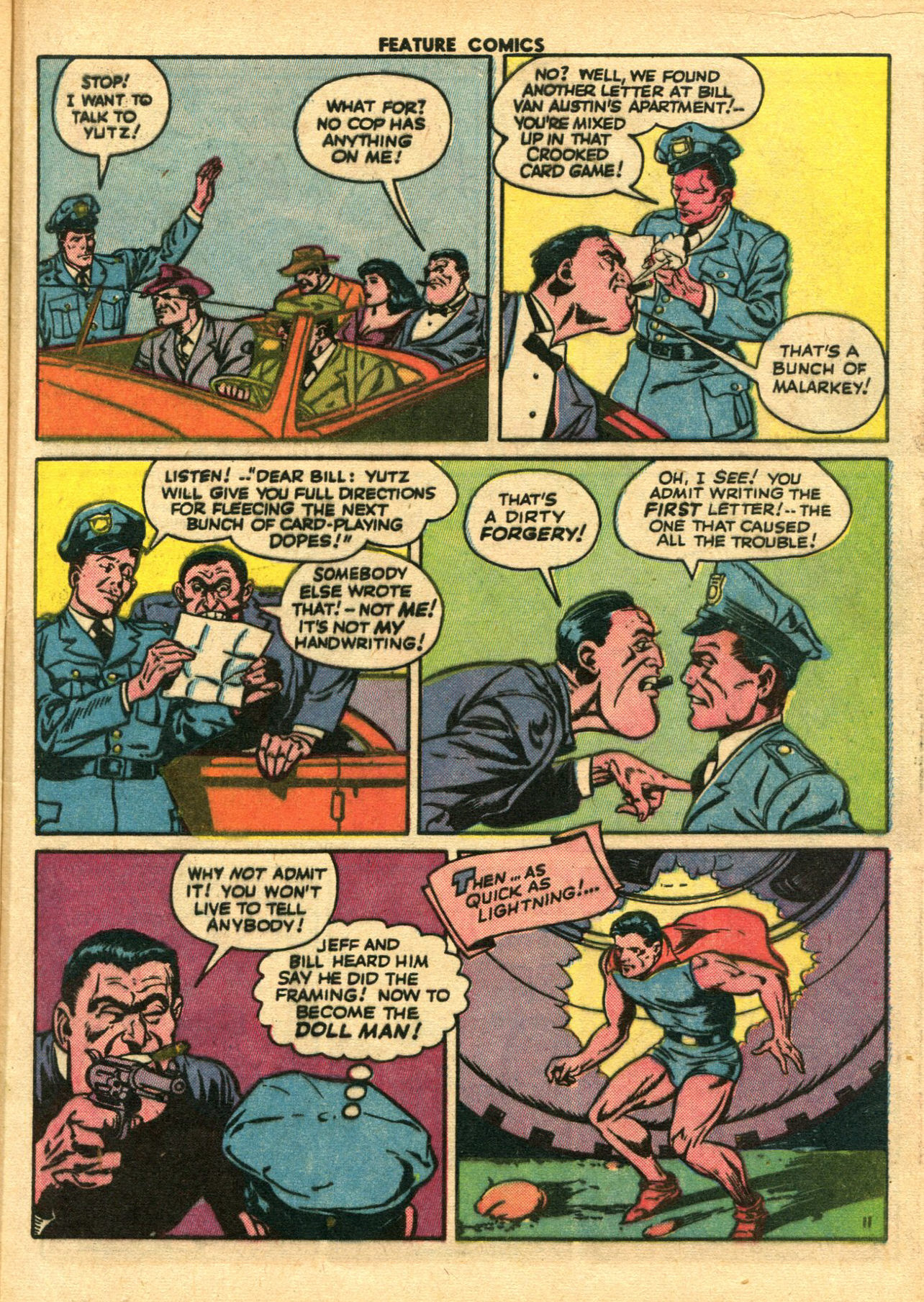 Read online Feature Comics comic -  Issue #75 - 13