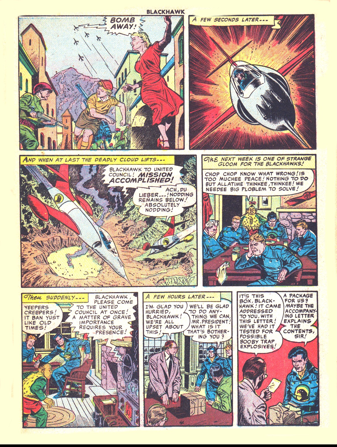 Read online Blackhawk (1957) comic -  Issue #44 - 19