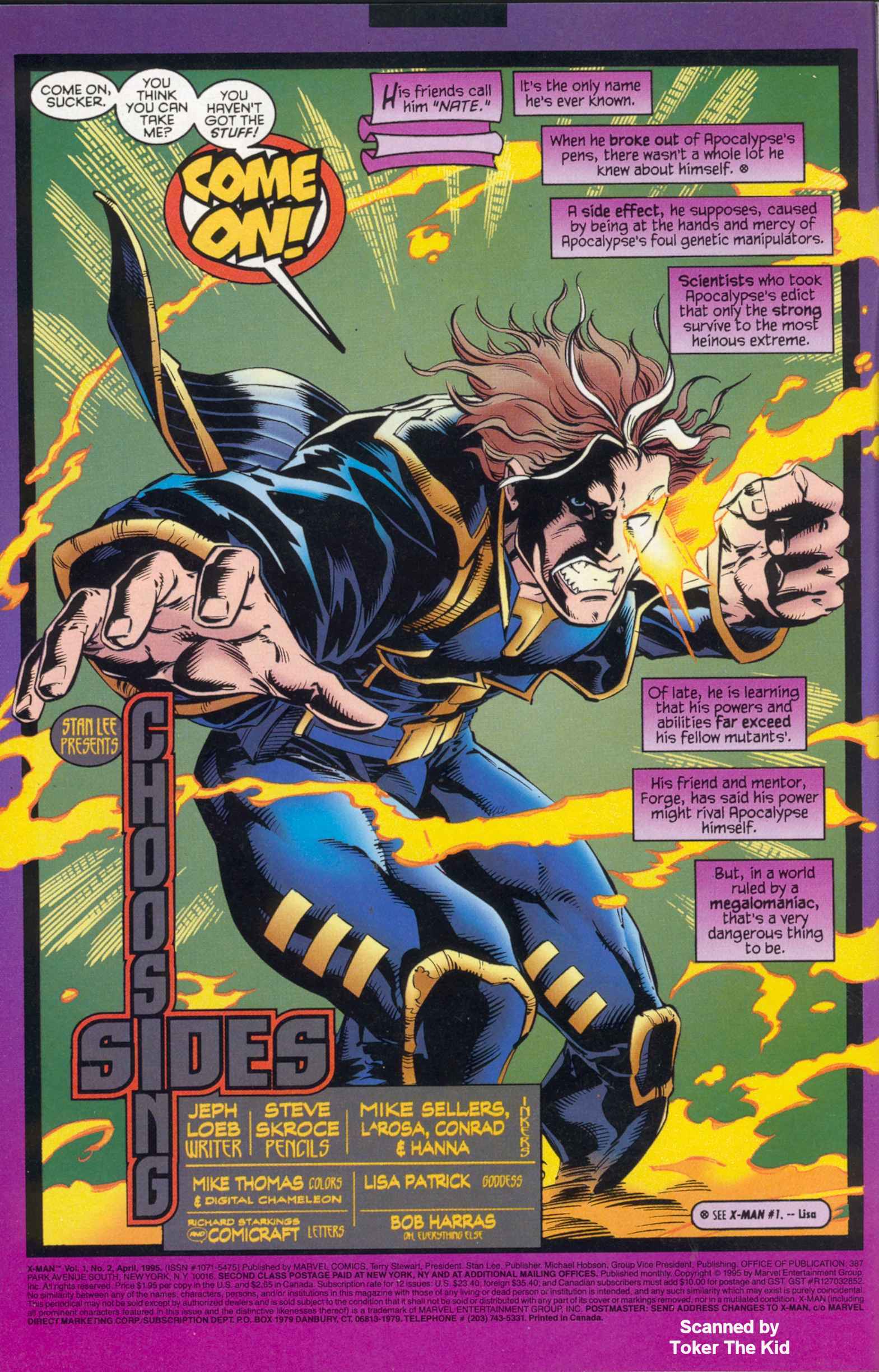 Read online X-Man comic -  Issue #2 - 5