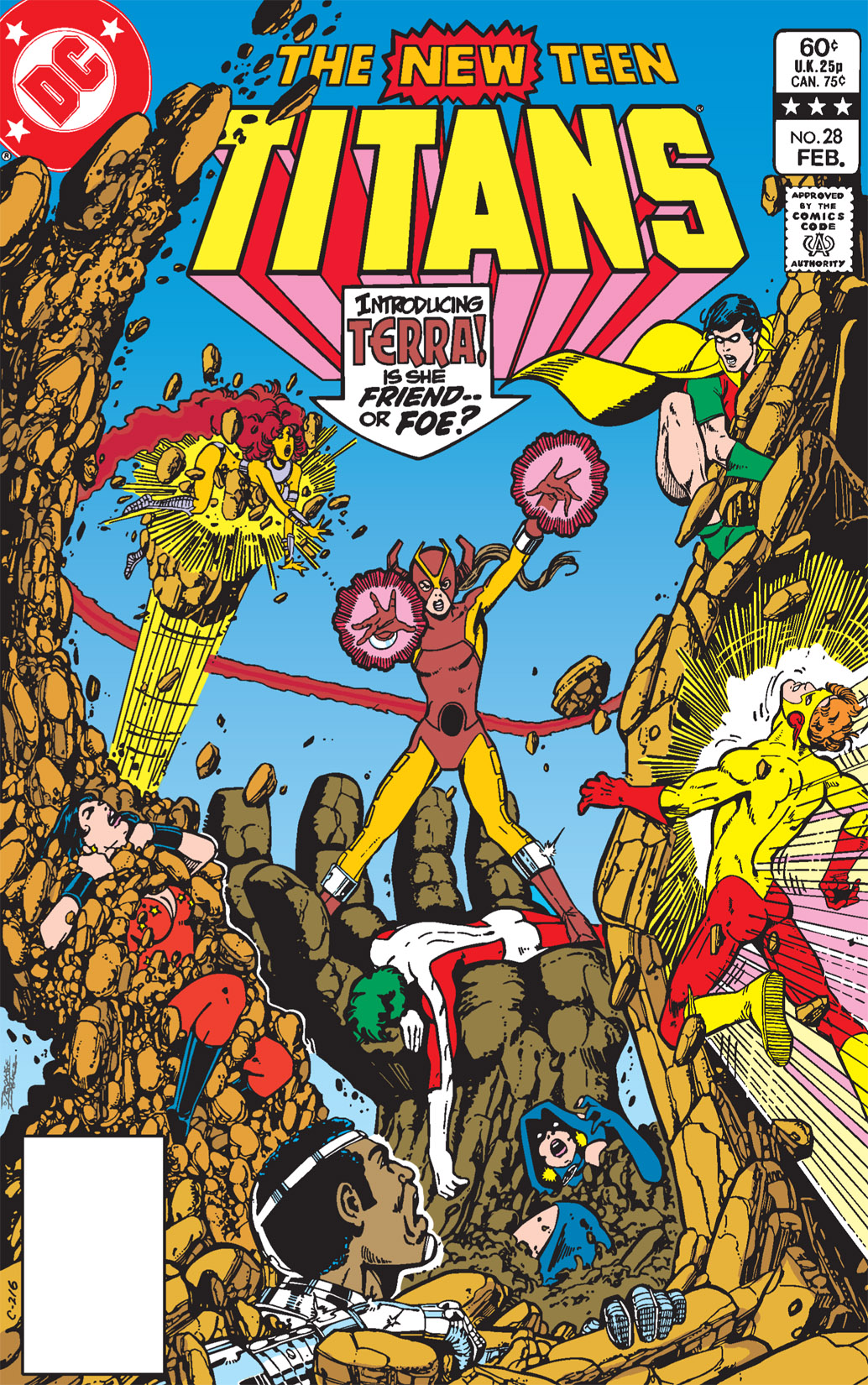 Read online The New Teen Titans (1980) comic -  Issue #28 - 1