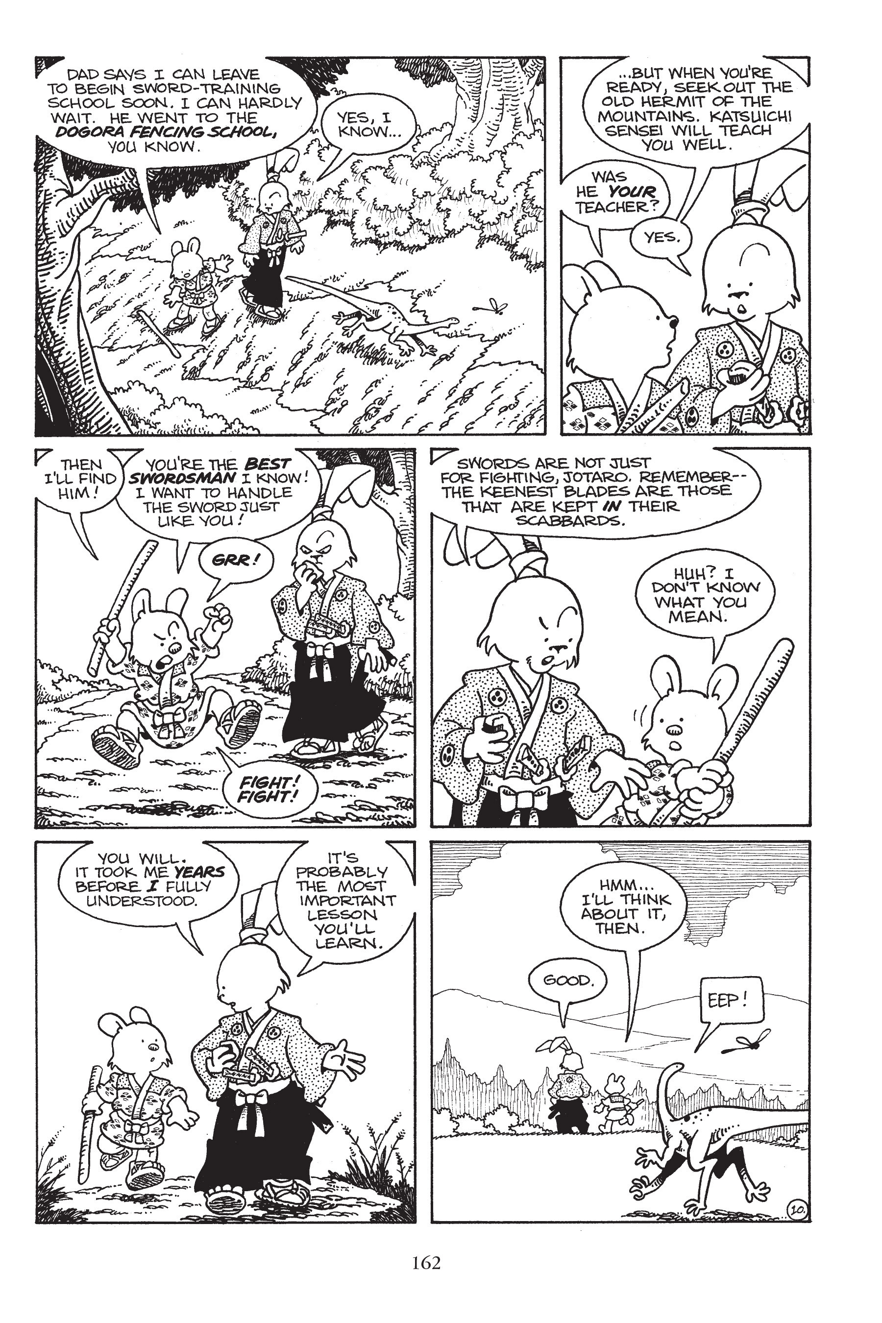 Read online Usagi Yojimbo (1987) comic -  Issue # _TPB 6 - 161