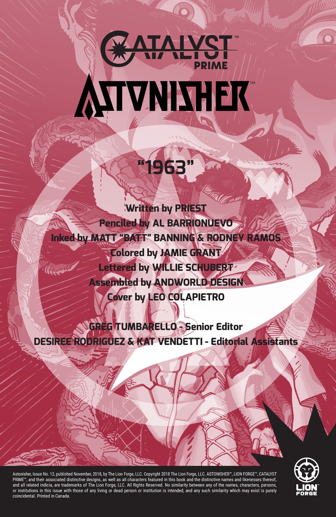 Read online Astonisher comic -  Issue #12 - 2