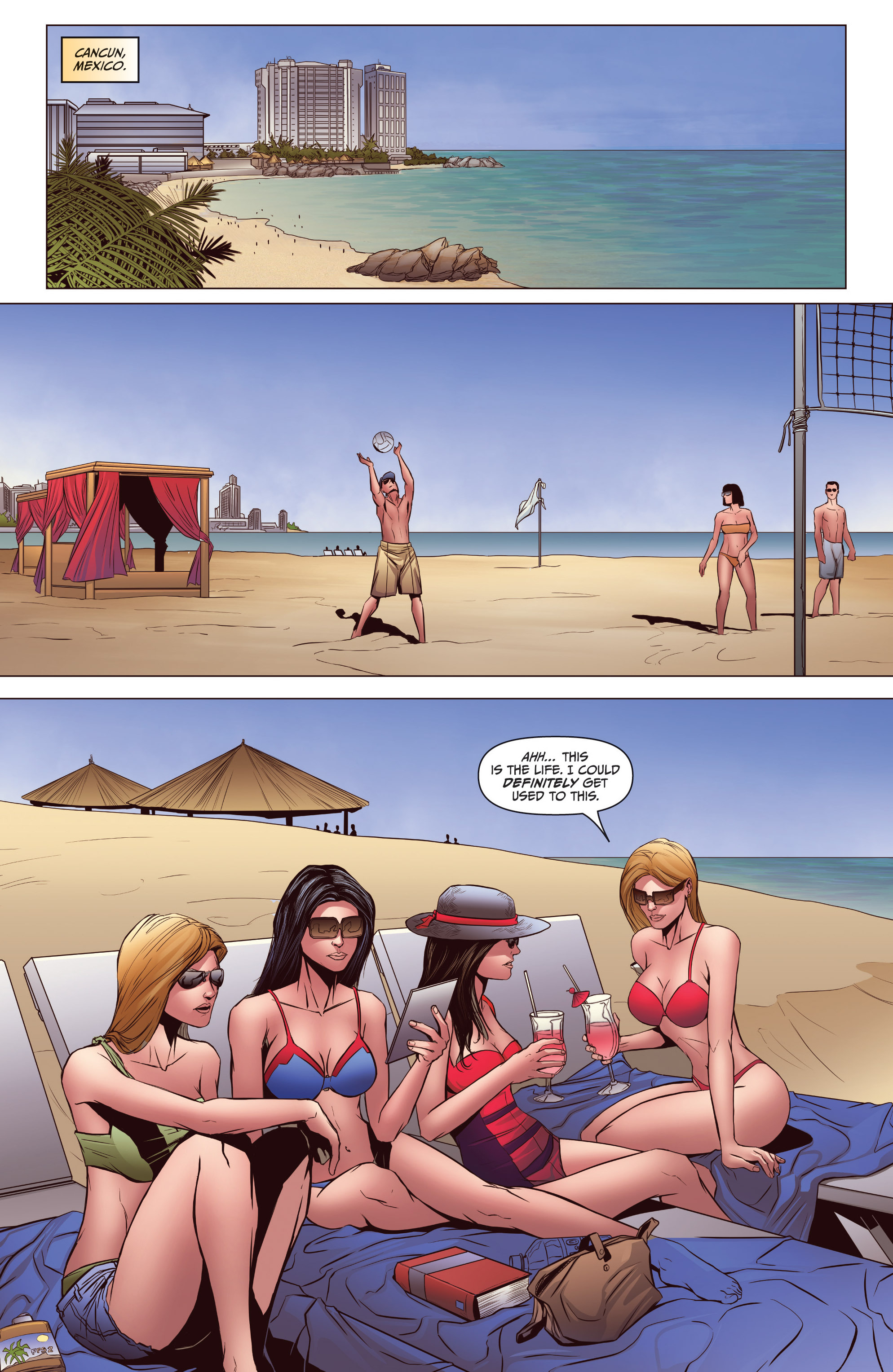 Read online Grimm Fairy Tales: 2014 Swimsuit Special comic -  Issue # Full - 3