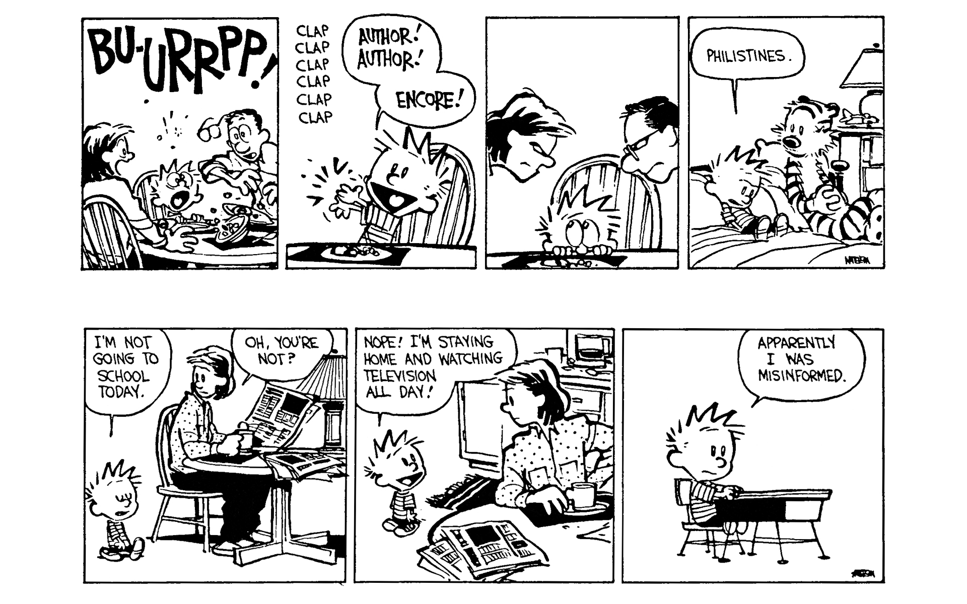 Read online Calvin and Hobbes comic -  Issue #7 - 153