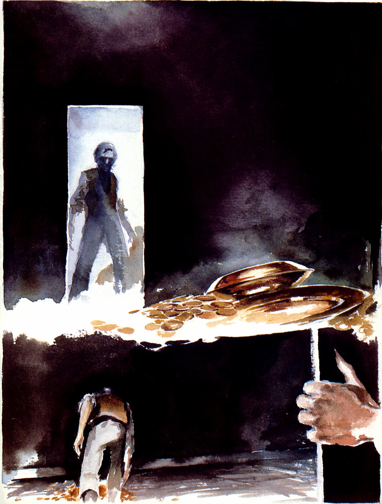 Read online Marvel Graphic Novel comic -  Issue #26 - Dracula A Symphony In Moonlight and Nightmares - 33