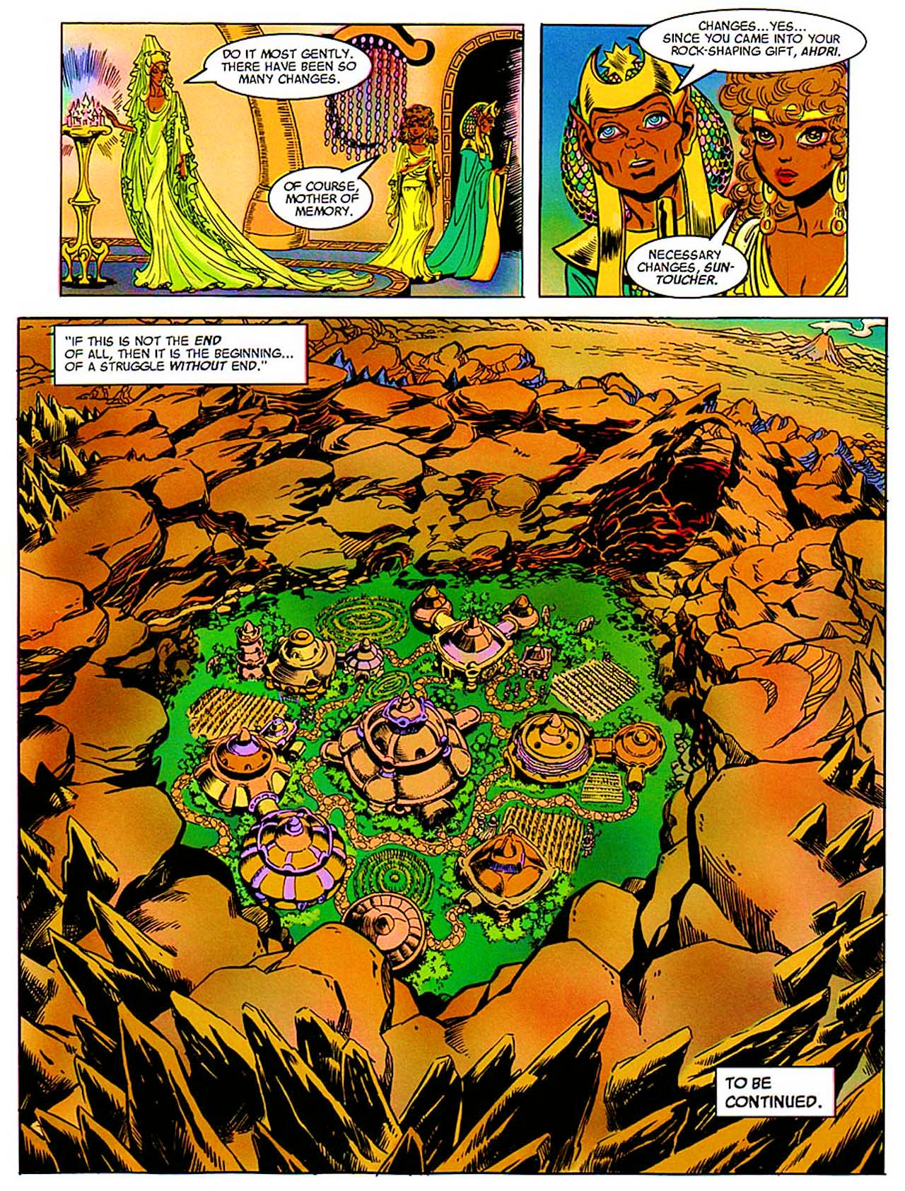 Read online ElfQuest: Kings of the Broken Wheel comic -  Issue #8 - 30