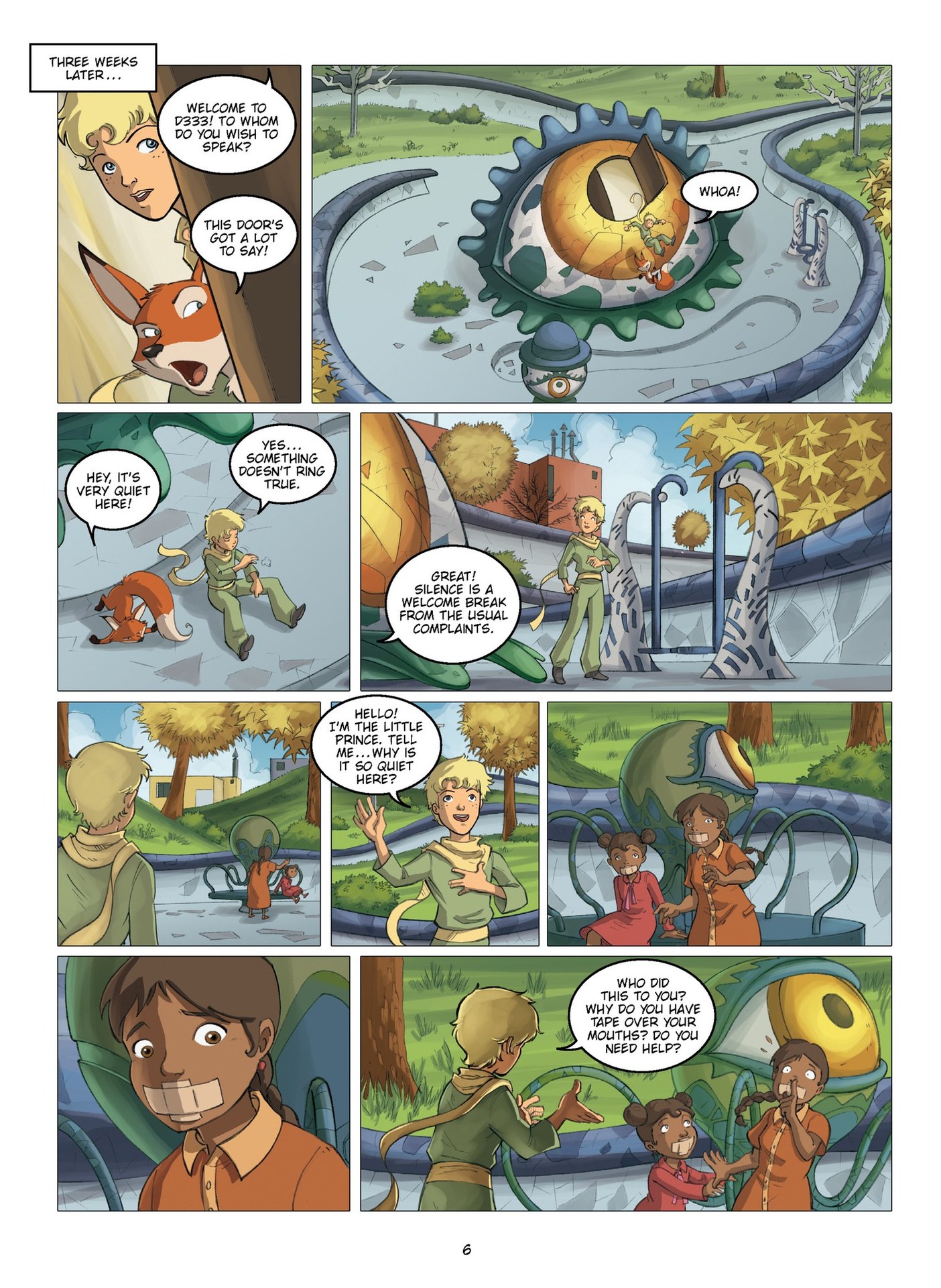 Read online The Little Prince comic -  Issue #7 - 10
