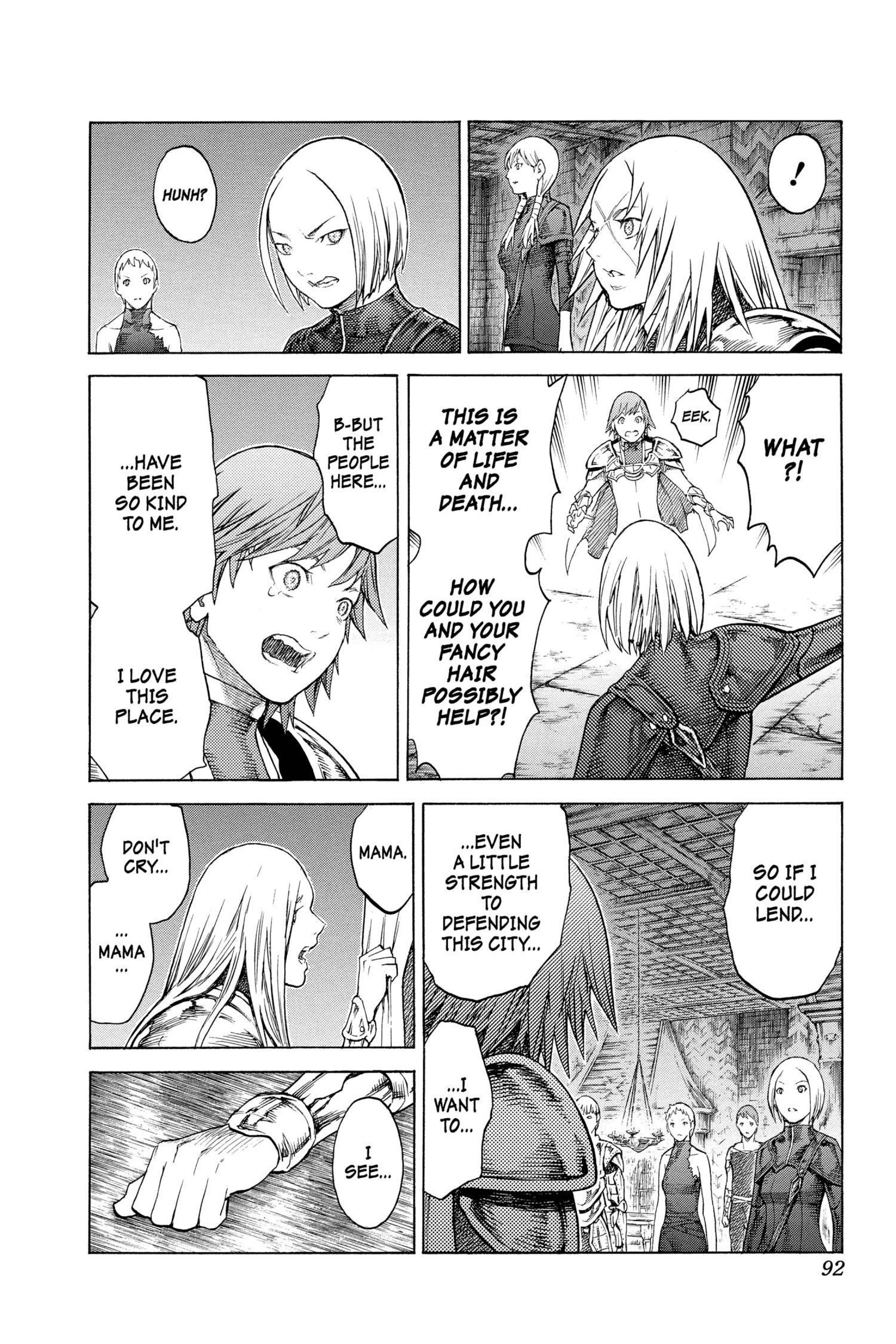 Read online Claymore comic -  Issue #23 - 85