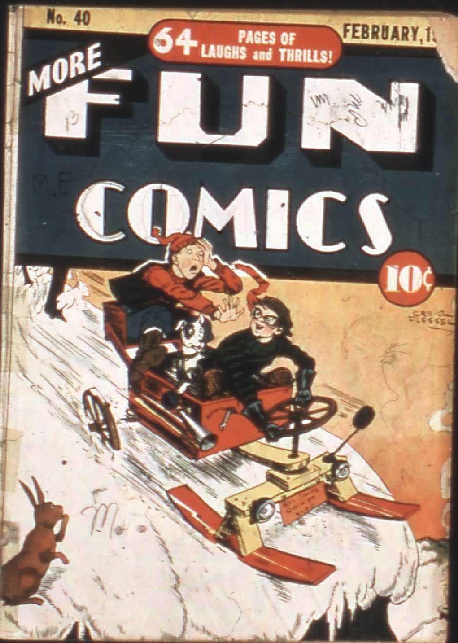 Read online More Fun Comics comic -  Issue #40 - 1