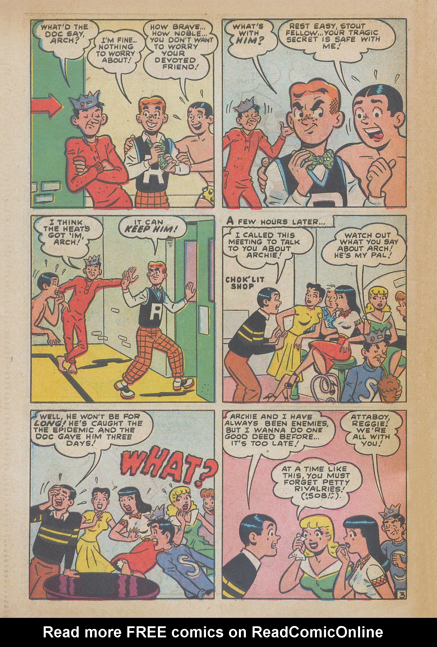 Read online Archie's Rival Reggie comic -  Issue #3 - 30