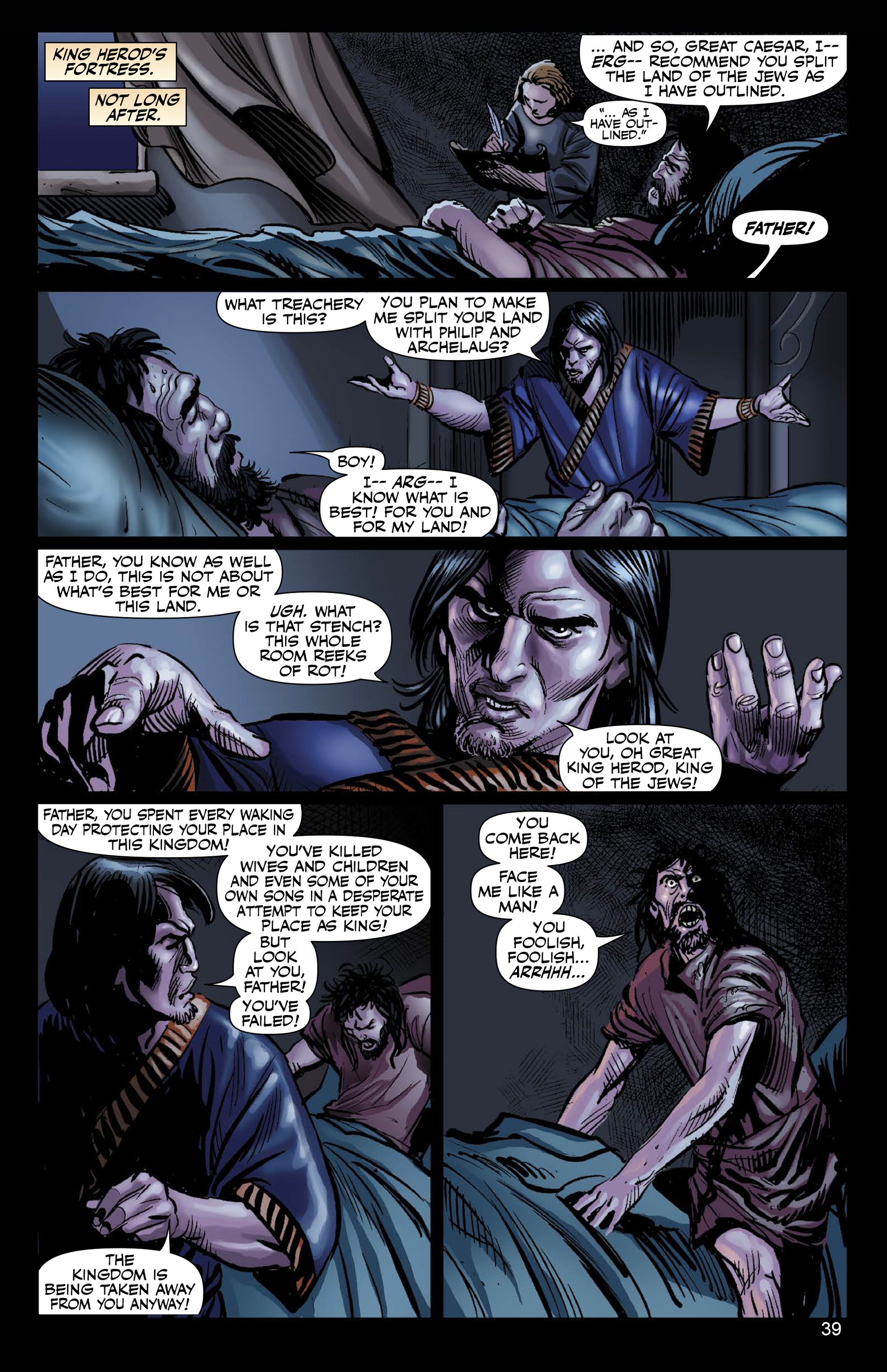 Read online The Kingstone Bible comic -  Issue #9 - 43