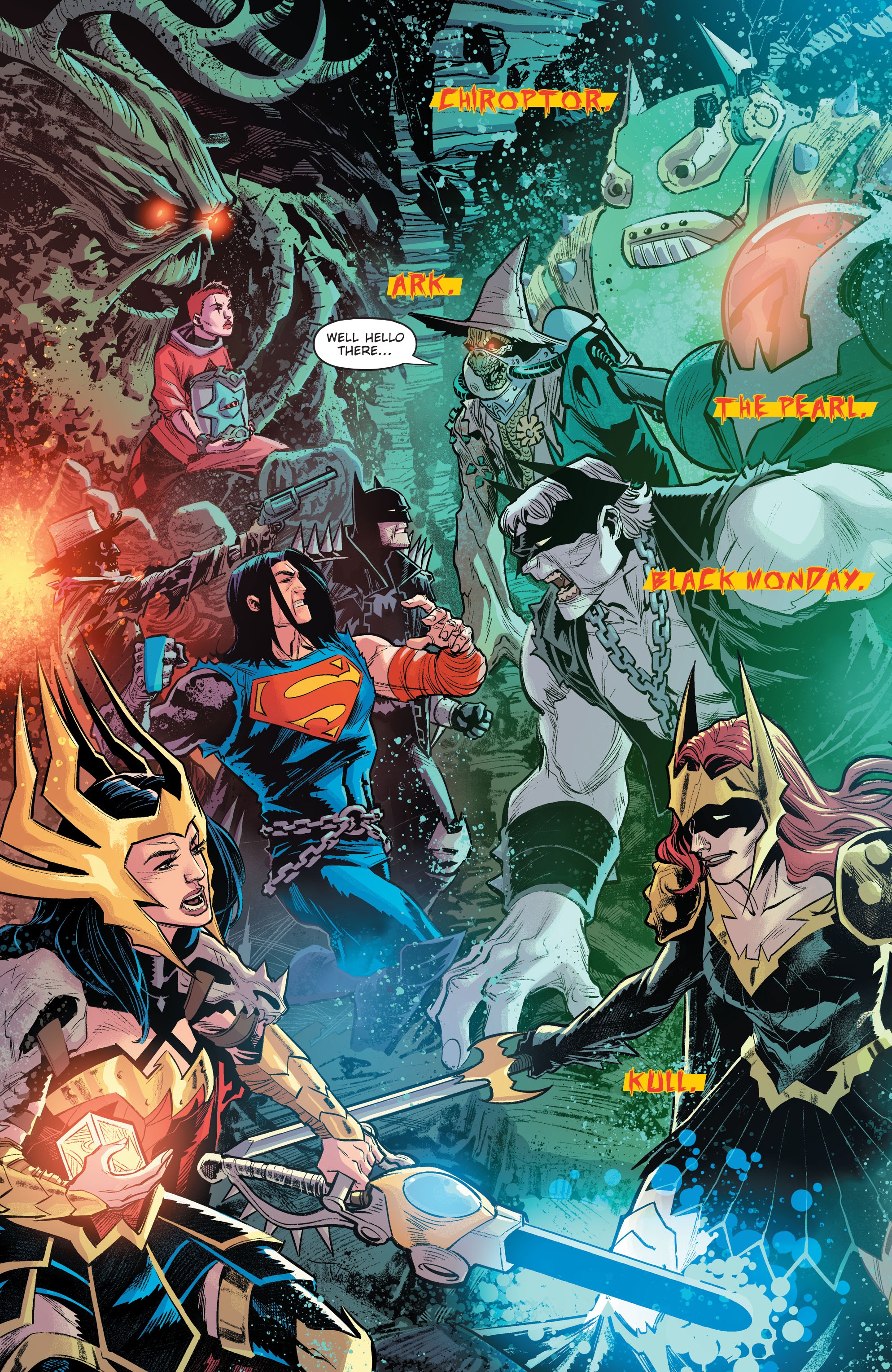 Read online Dark Nights: Death Metal comic -  Issue # _Trinity Crisis - 17