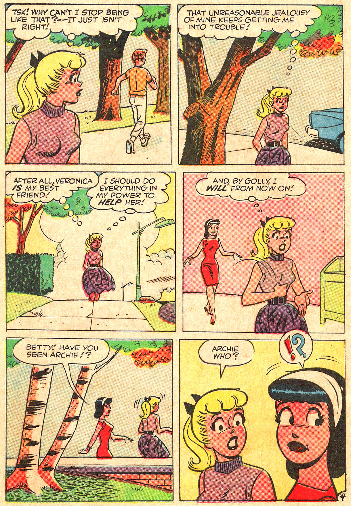 Read online Archie's Girls Betty and Veronica comic -  Issue #95 - 16