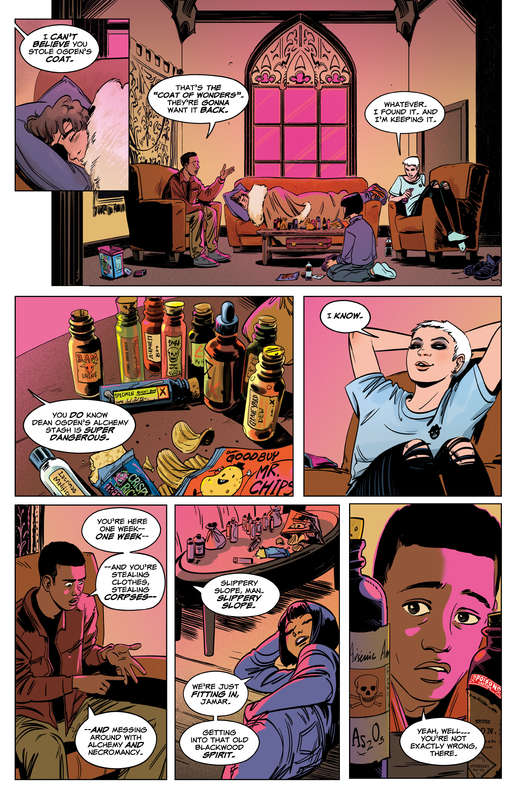 Read online Blackwood: The Mourning After comic -  Issue #3 - 13