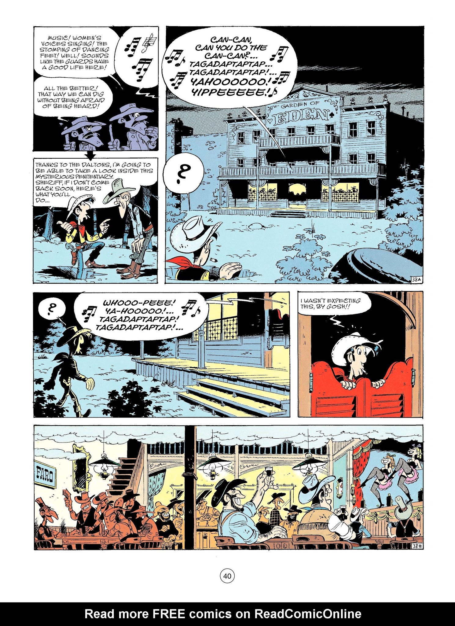 Read online A Lucky Luke Adventure comic -  Issue #58 - 40
