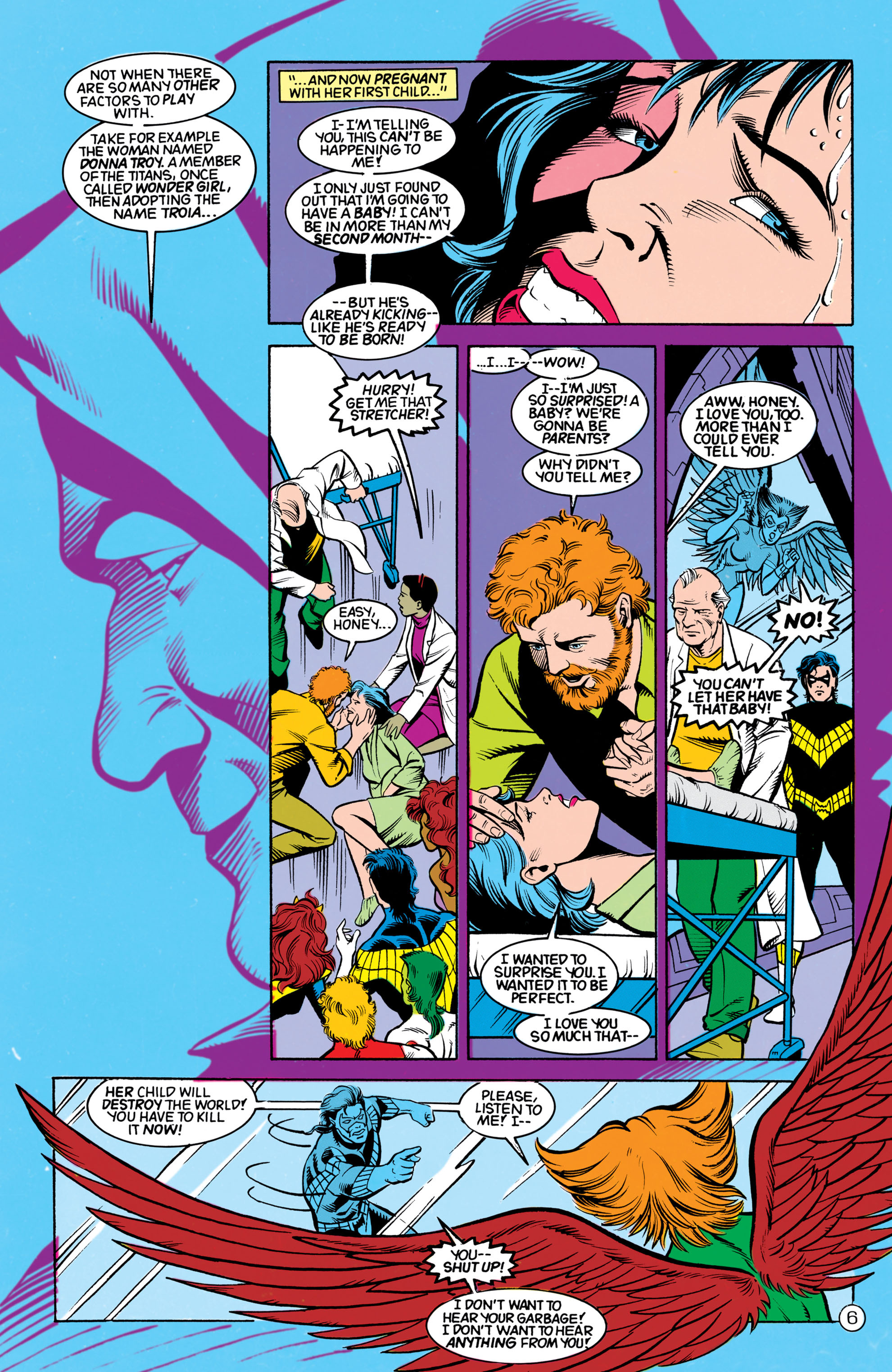 Read online The New Titans (1988) comic -  Issue #89 - 7