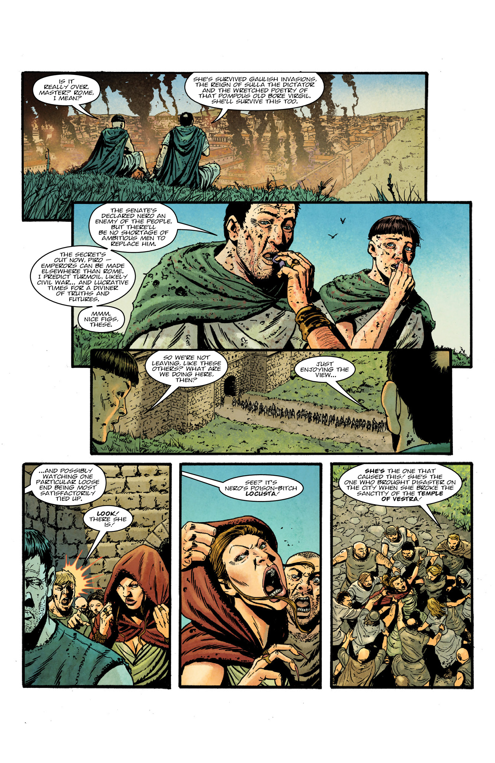 Read online Aquila comic -  Issue #5 - 23