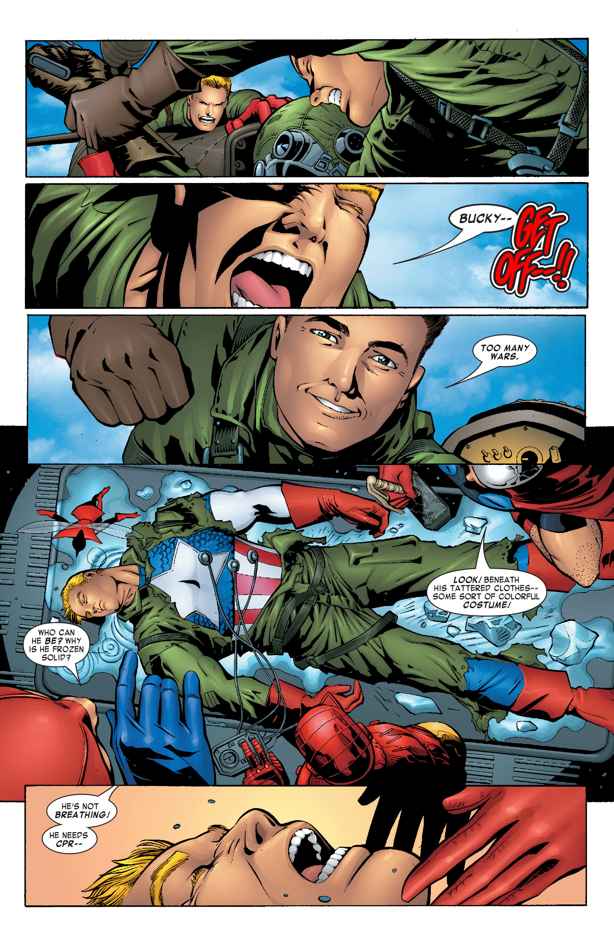 Read online Captain America & the Falcon comic -  Issue #7 - 11