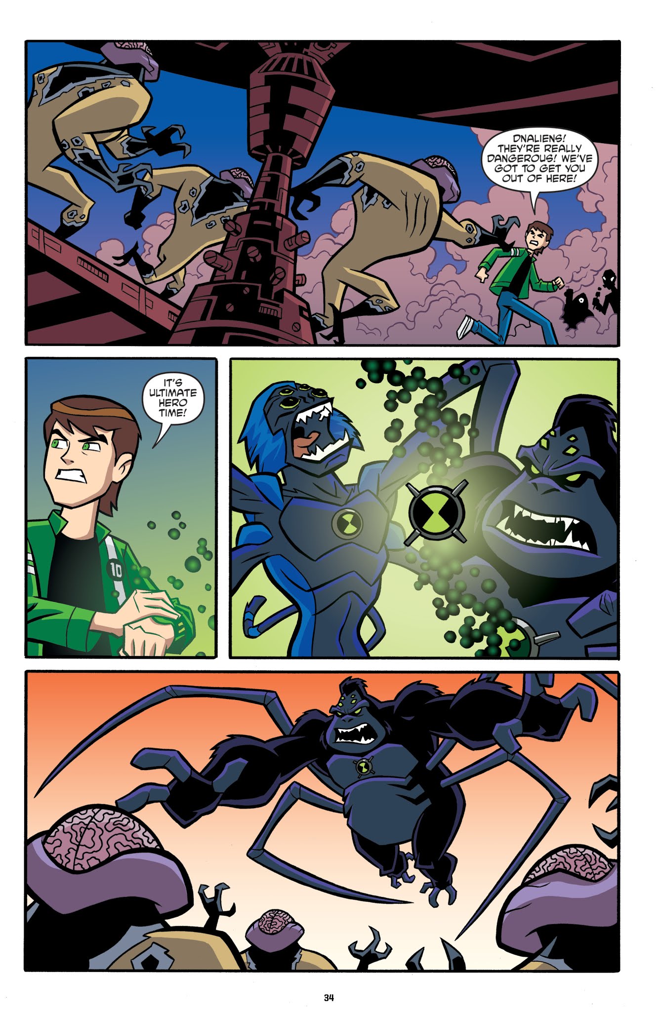 Read online Ben 10 Classics comic -  Issue # TPB 4 - 35