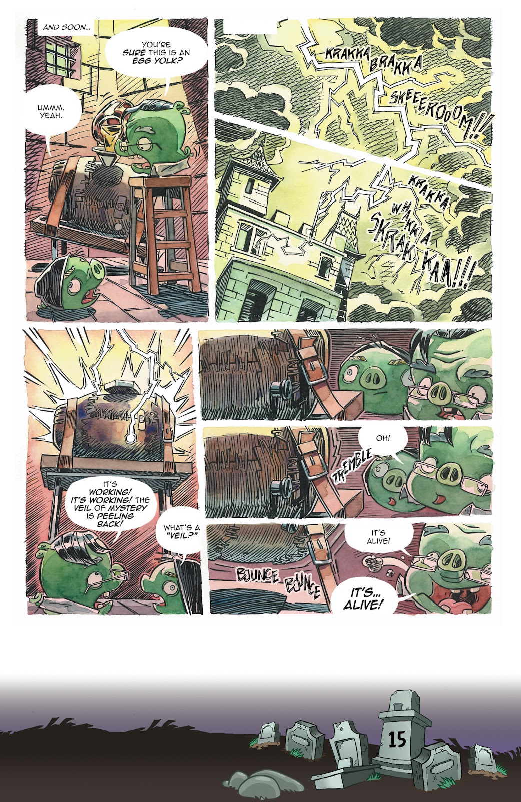 Angry Birds Comics (2016) issue 10 - Page 17