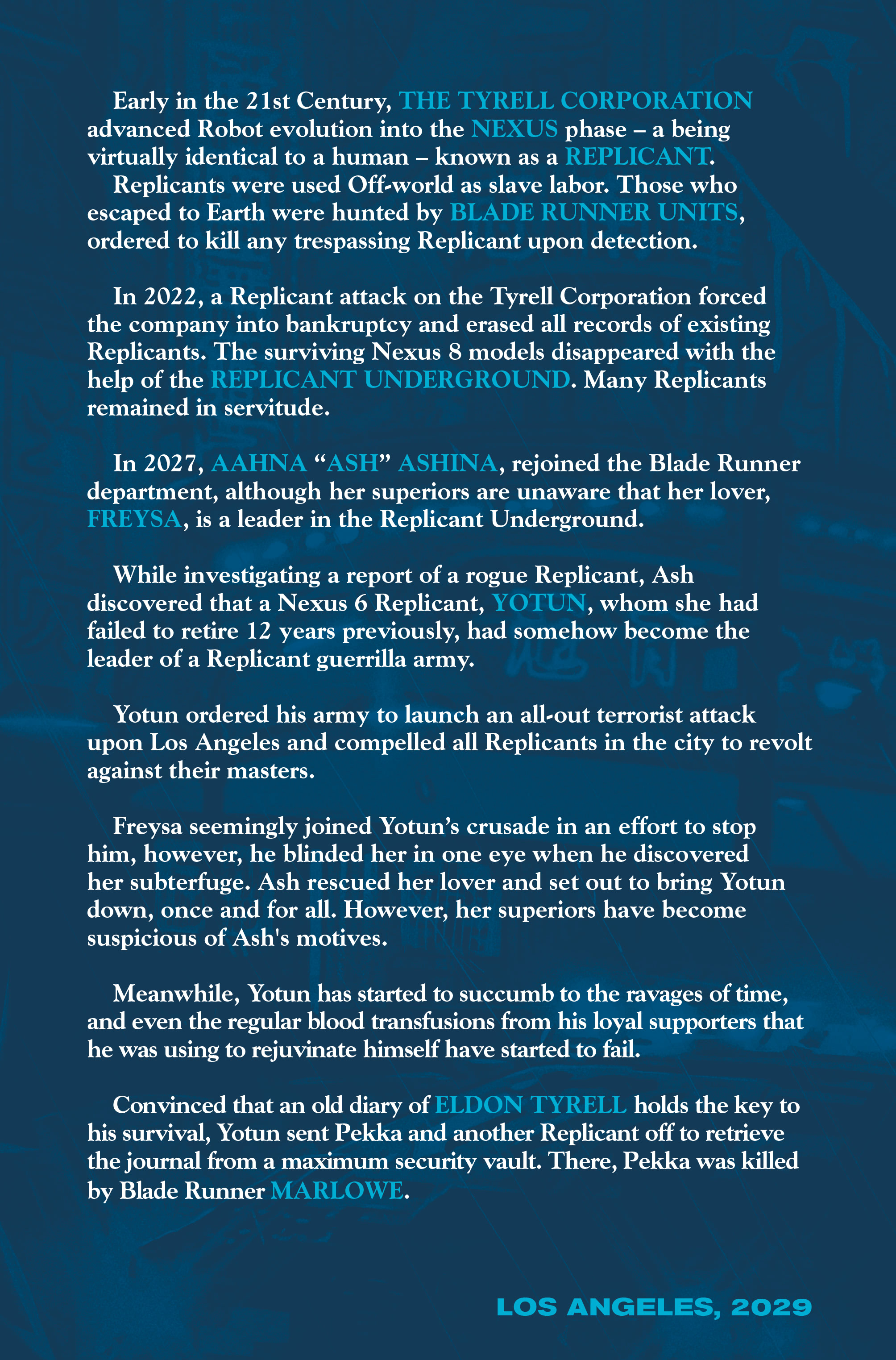 Read online Blade Runner 2029 comic -  Issue #11 - 5