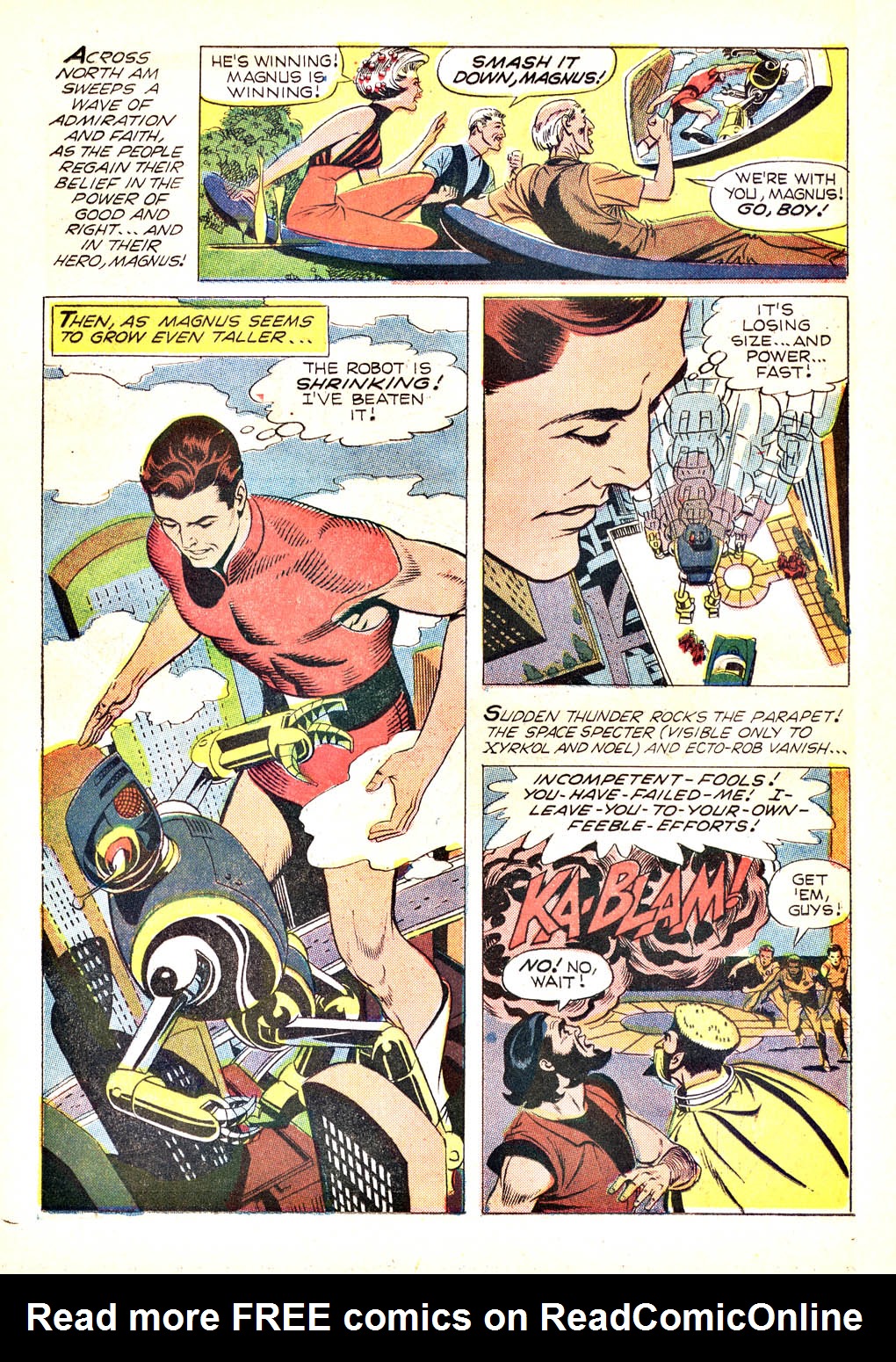 Read online Magnus, Robot Fighter 4000 AD comic -  Issue #21 - 21