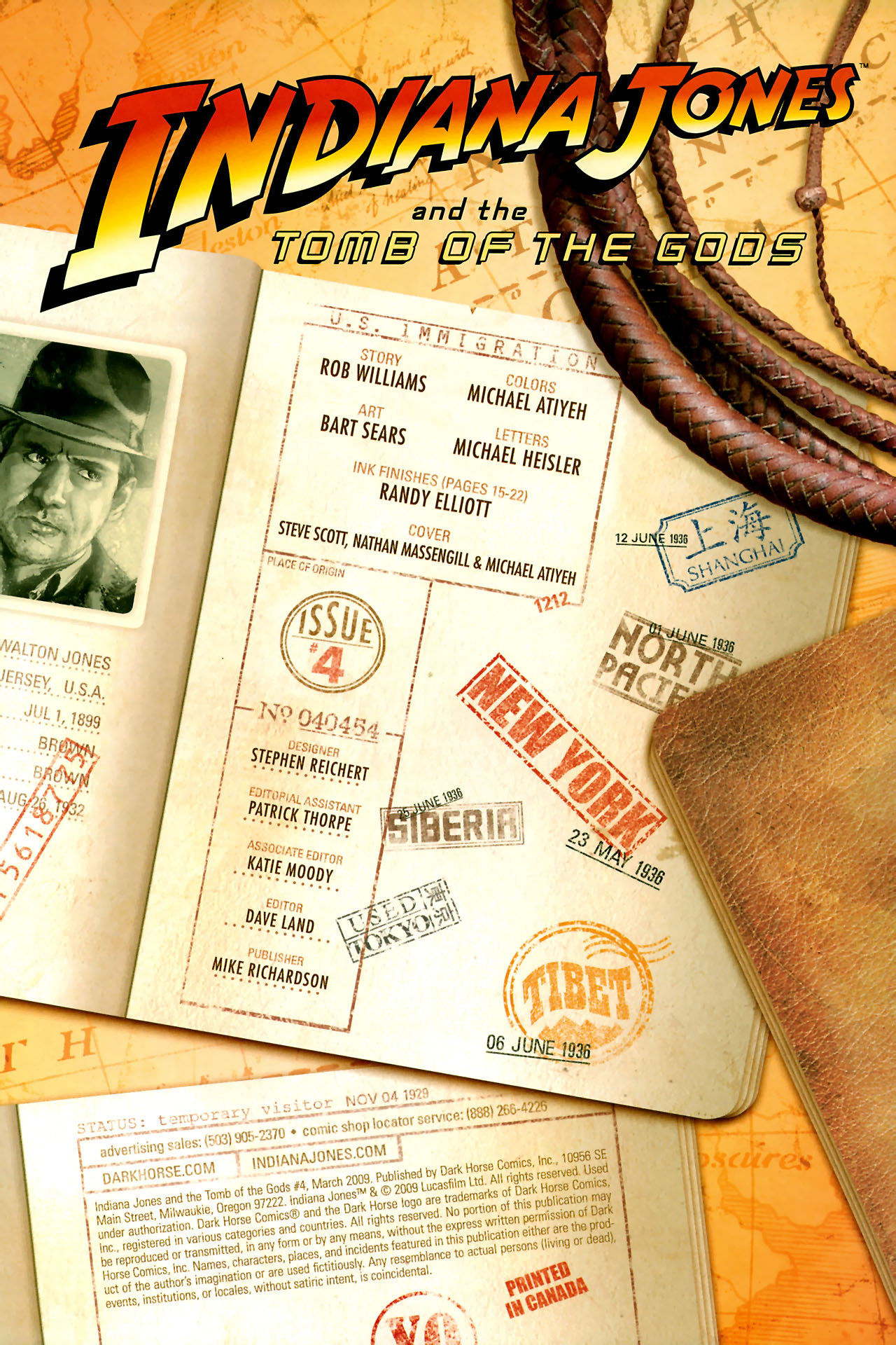 Read online Indiana Jones and the Tomb of the Gods comic -  Issue #4 - 2