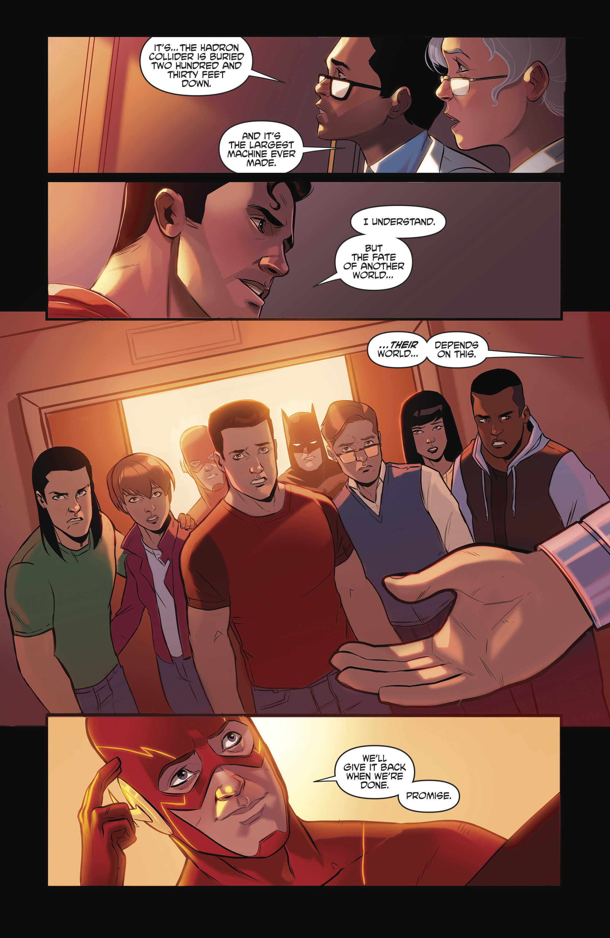 Read online Justice League/Mighty Morphin' Power Rangers comic -  Issue #3 - 22