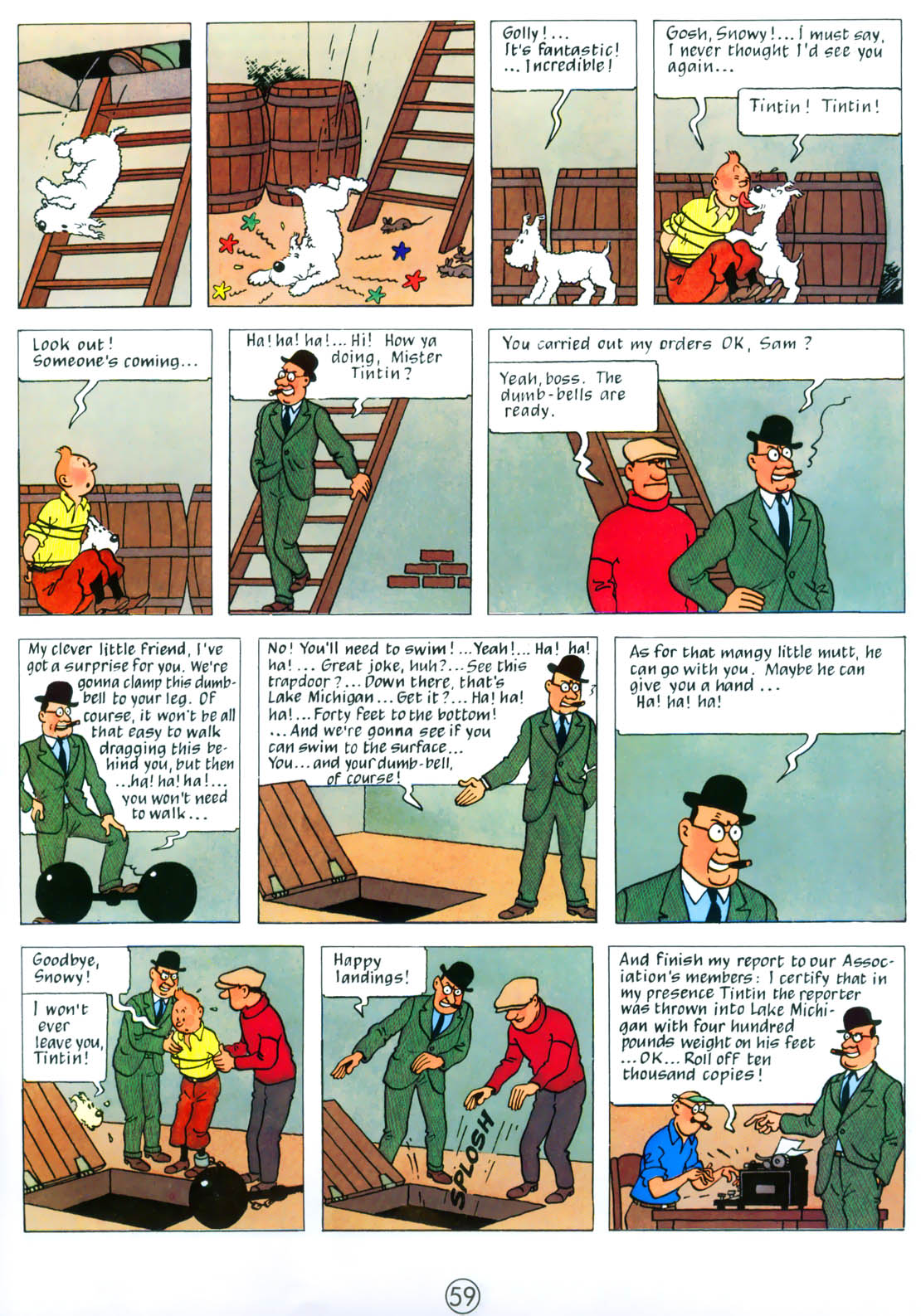 Read online The Adventures of Tintin comic -  Issue #3 - 62