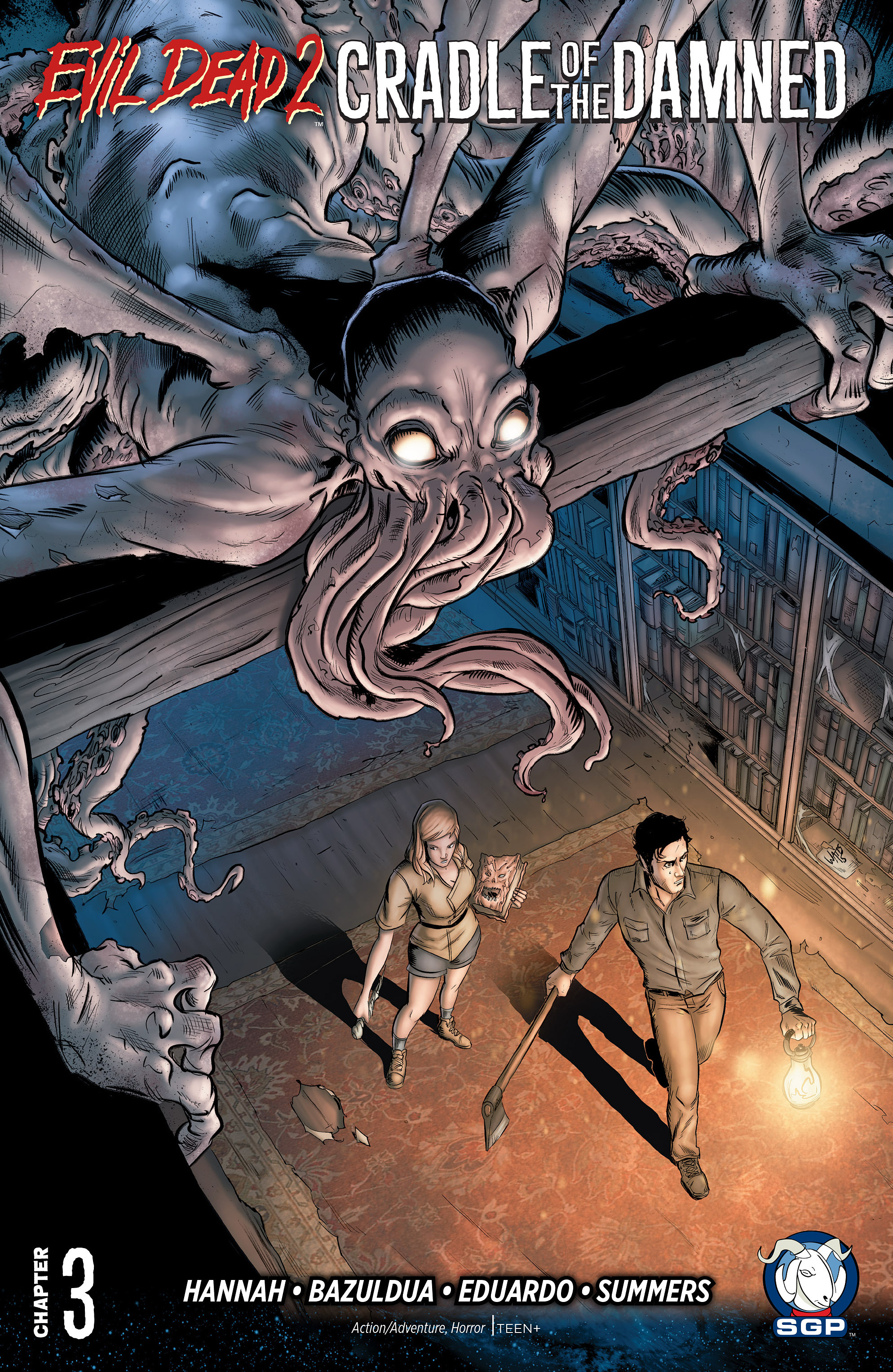 Read online Evil Dead 2: Cradle of the Damned comic -  Issue #3 - 1