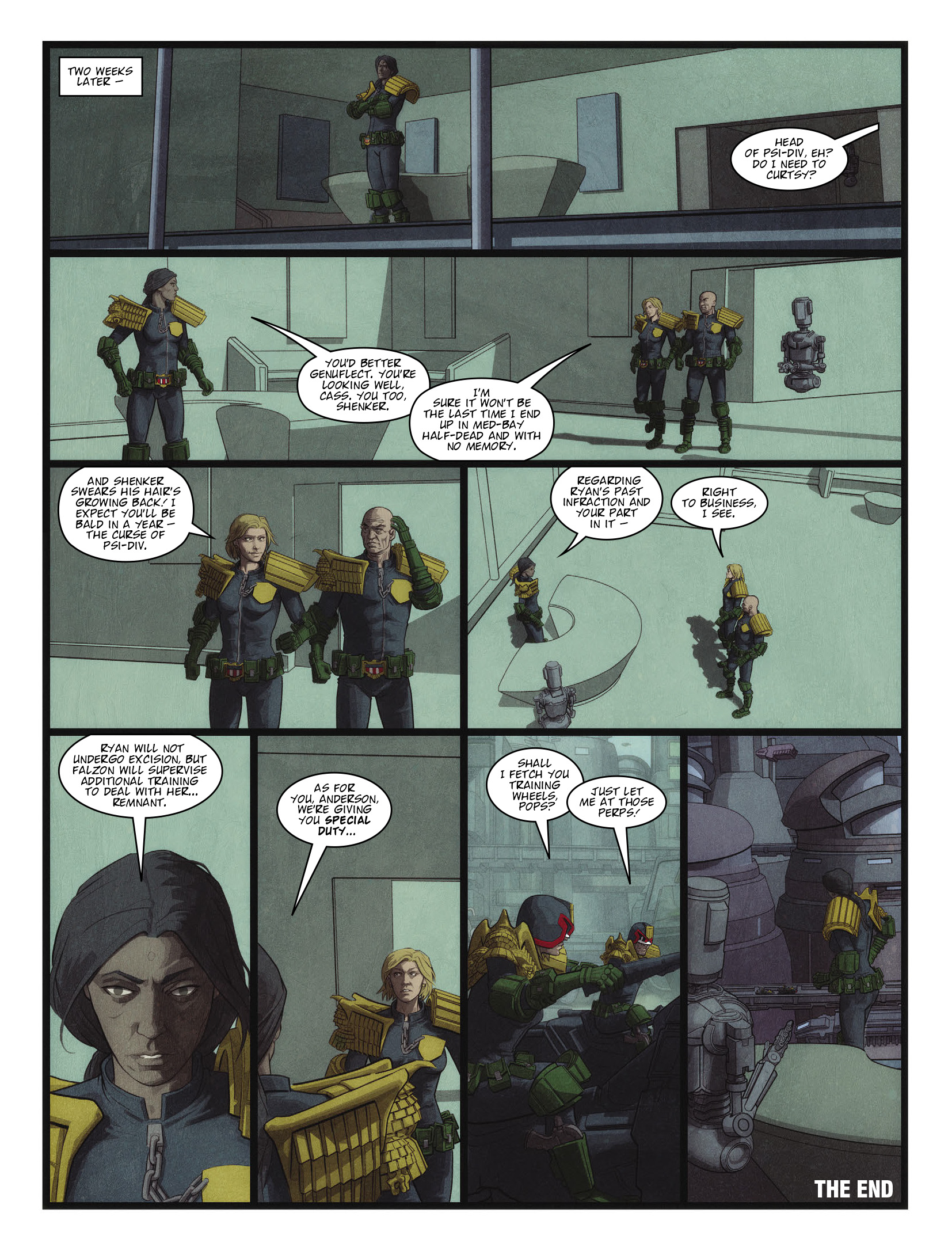 Read online Judge Dredd Megazine (Vol. 5) comic -  Issue #447 - 28
