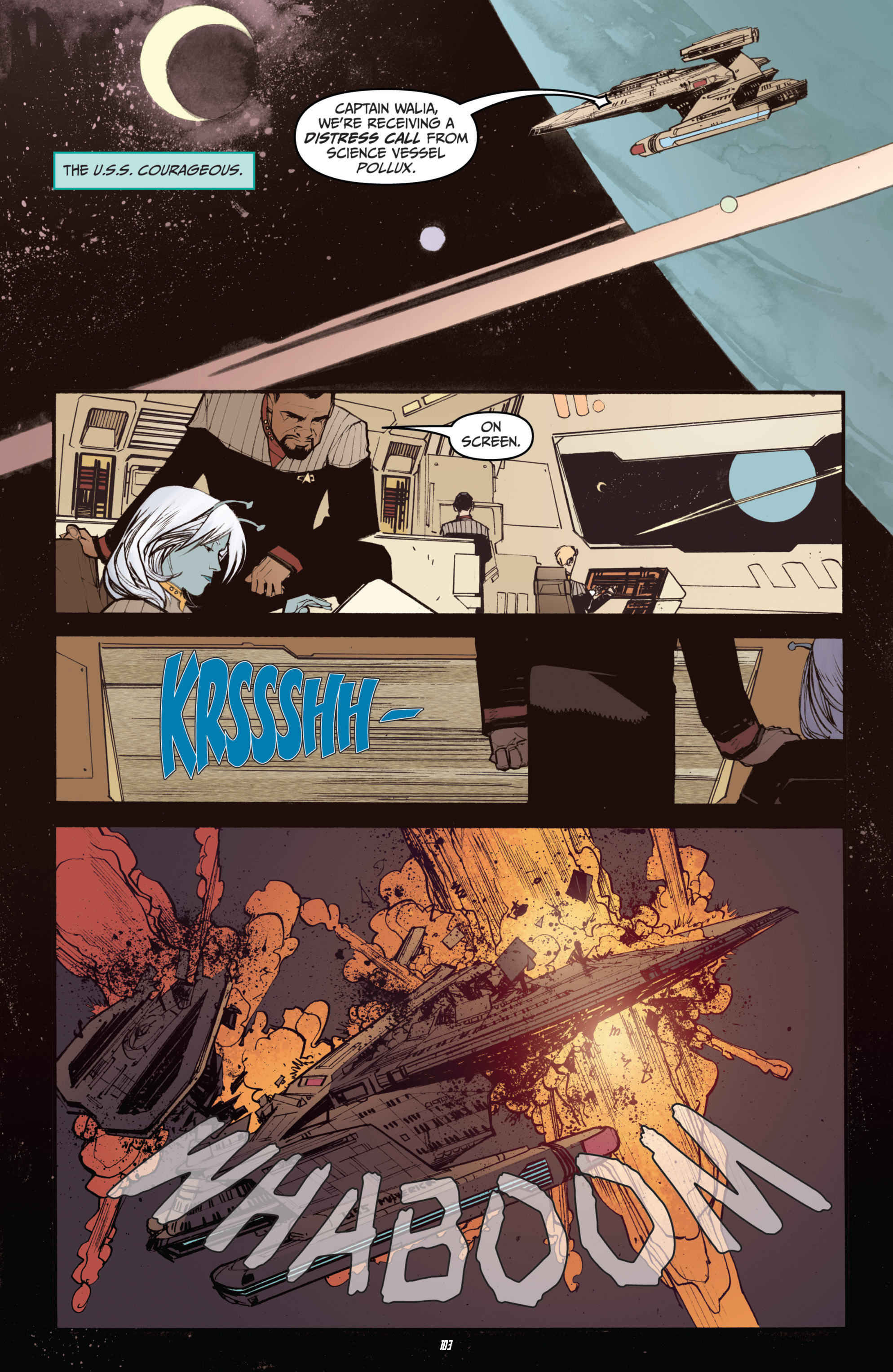 Read online Star Trek: Alien Spotlight comic -  Issue # TPB 1 - 104