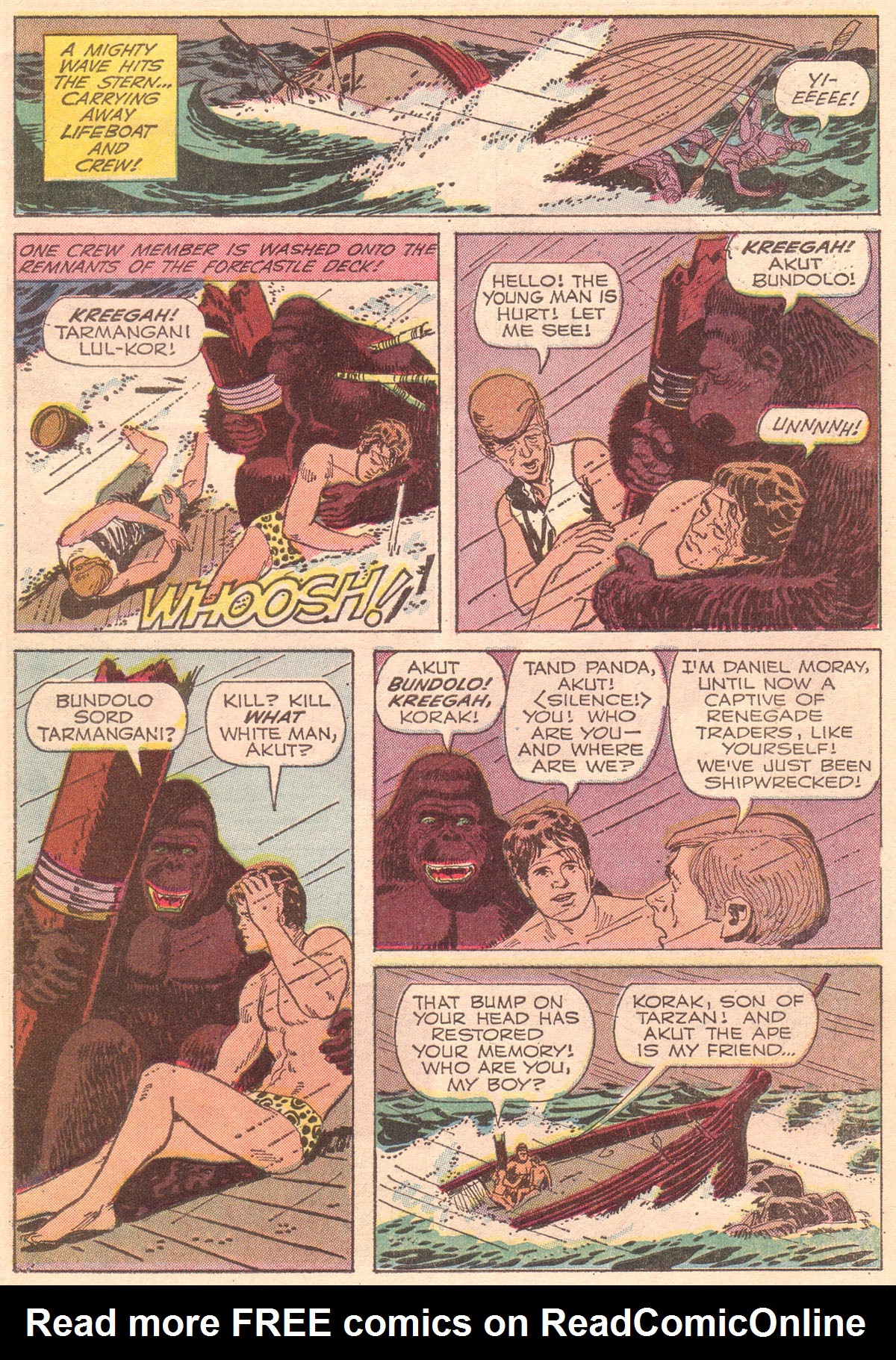 Read online Korak, Son of Tarzan (1964) comic -  Issue #35 - 7