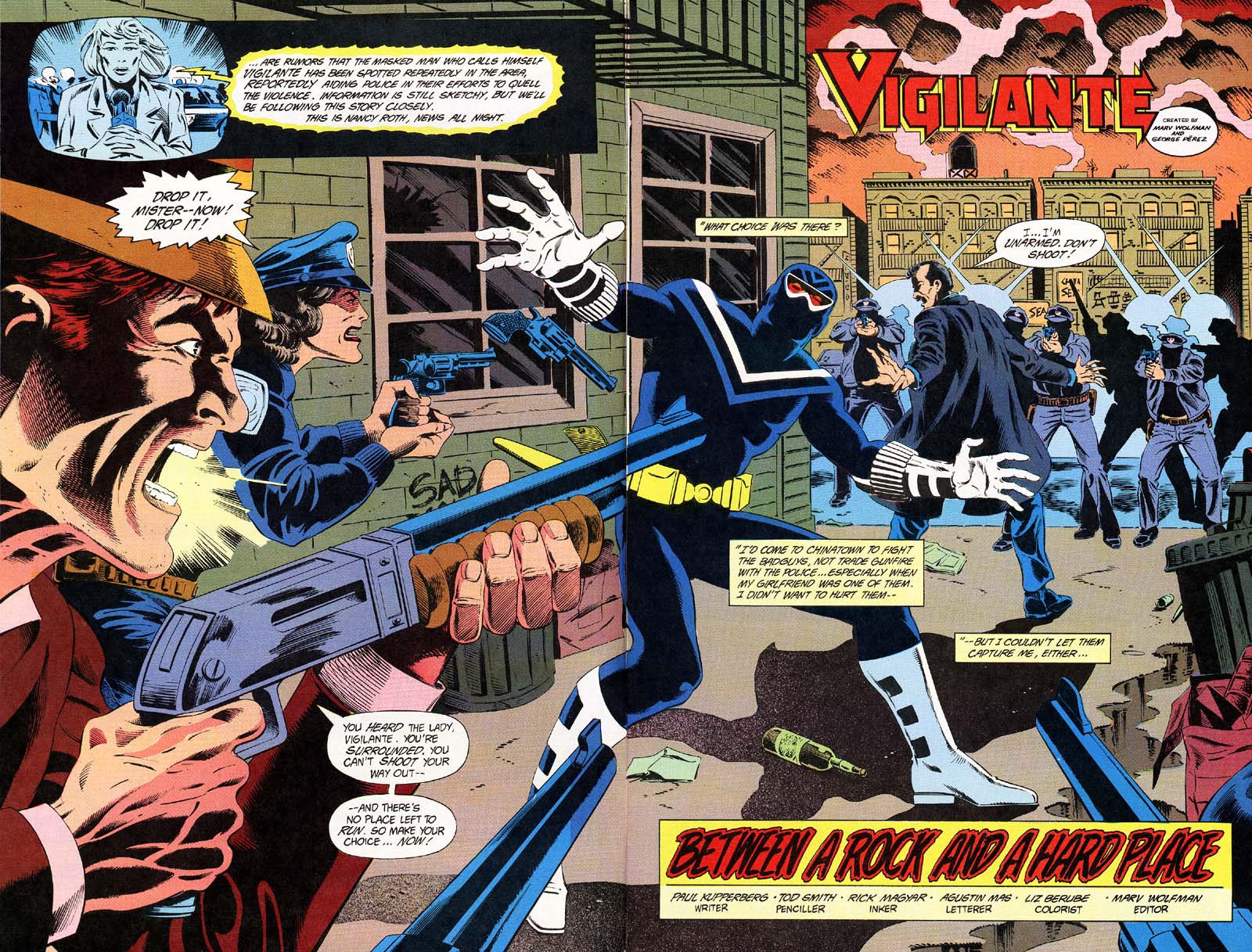 Read online Vigilante (1983) comic -  Issue #32 - 6