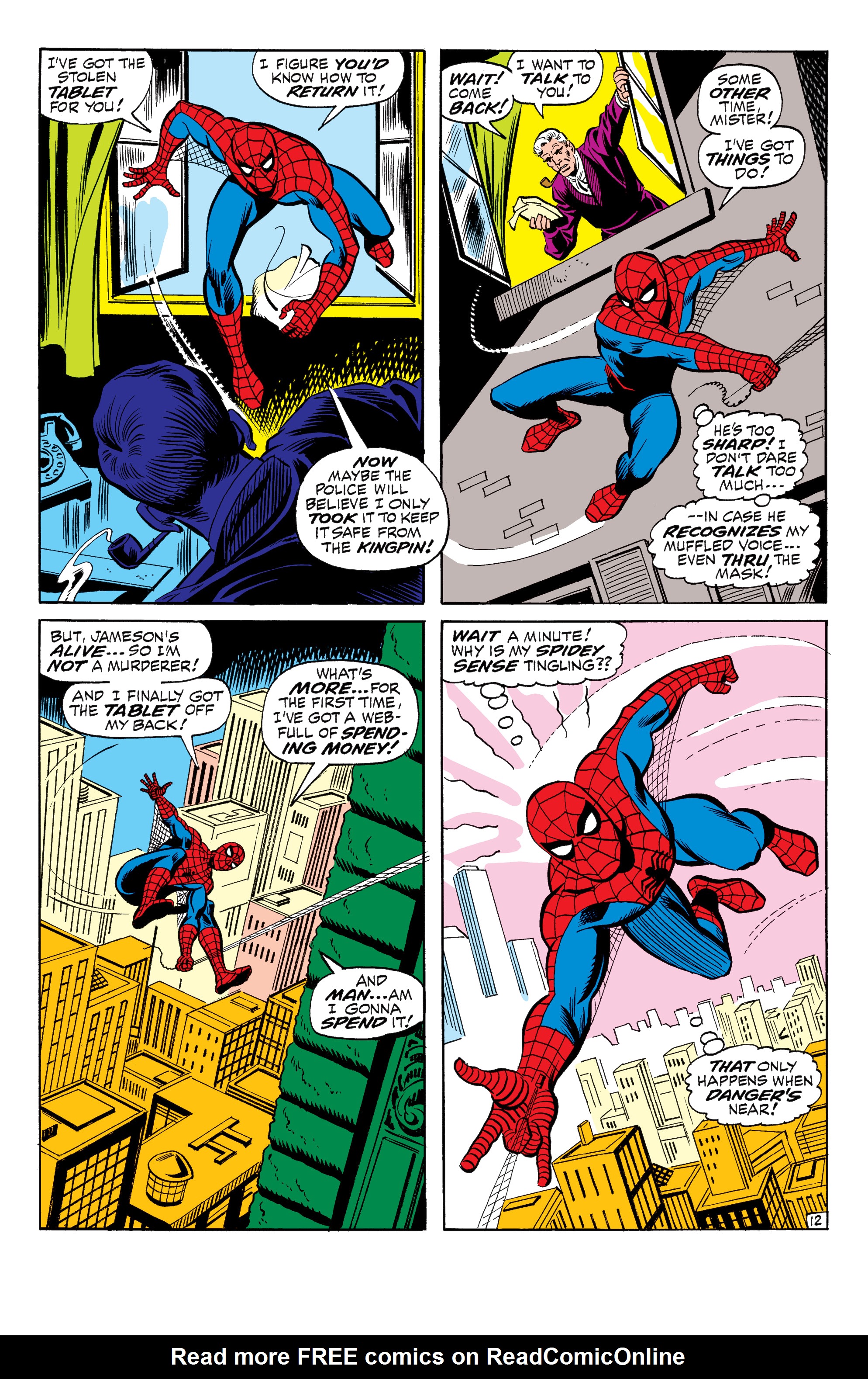 Read online Amazing Spider-Man Epic Collection comic -  Issue # The Secret of the Petrified Tablet (Part 2) - 29
