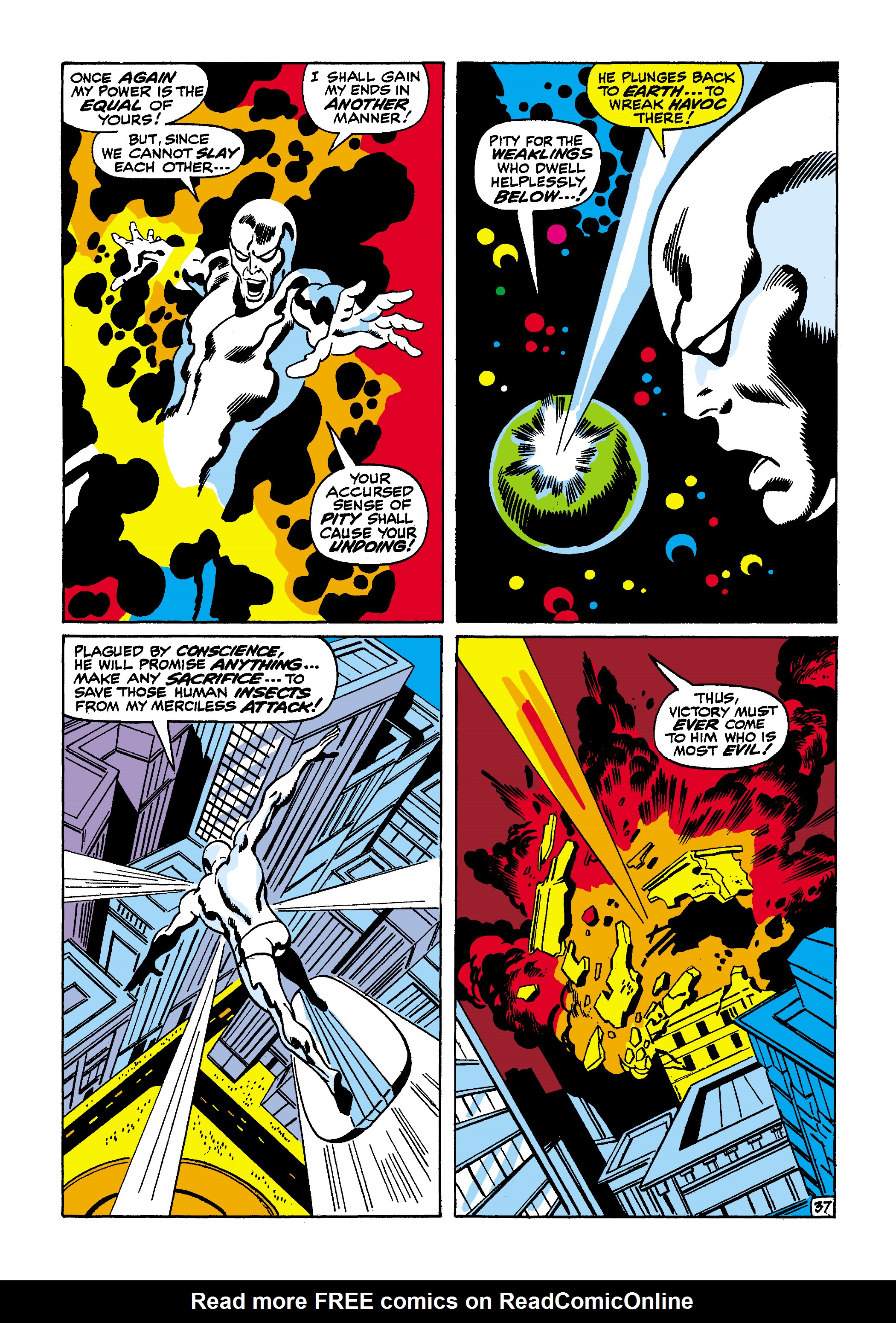 Read online Marvel Masterworks: The Silver Surfer comic -  Issue # TPB 2 (Part 1) - 44